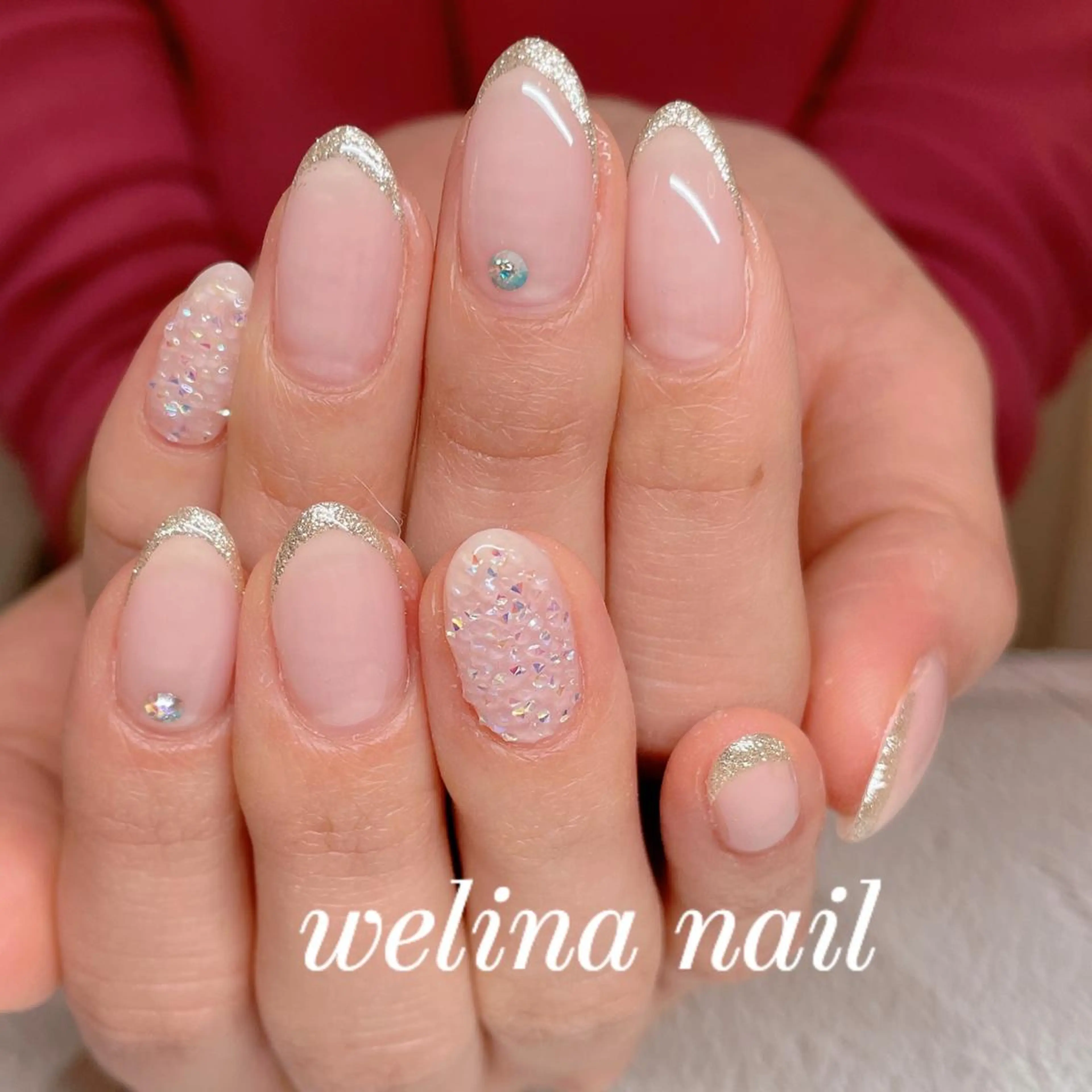 ミディアム ハンドネイル WELINA nail salonのエステ・リラクイメージ