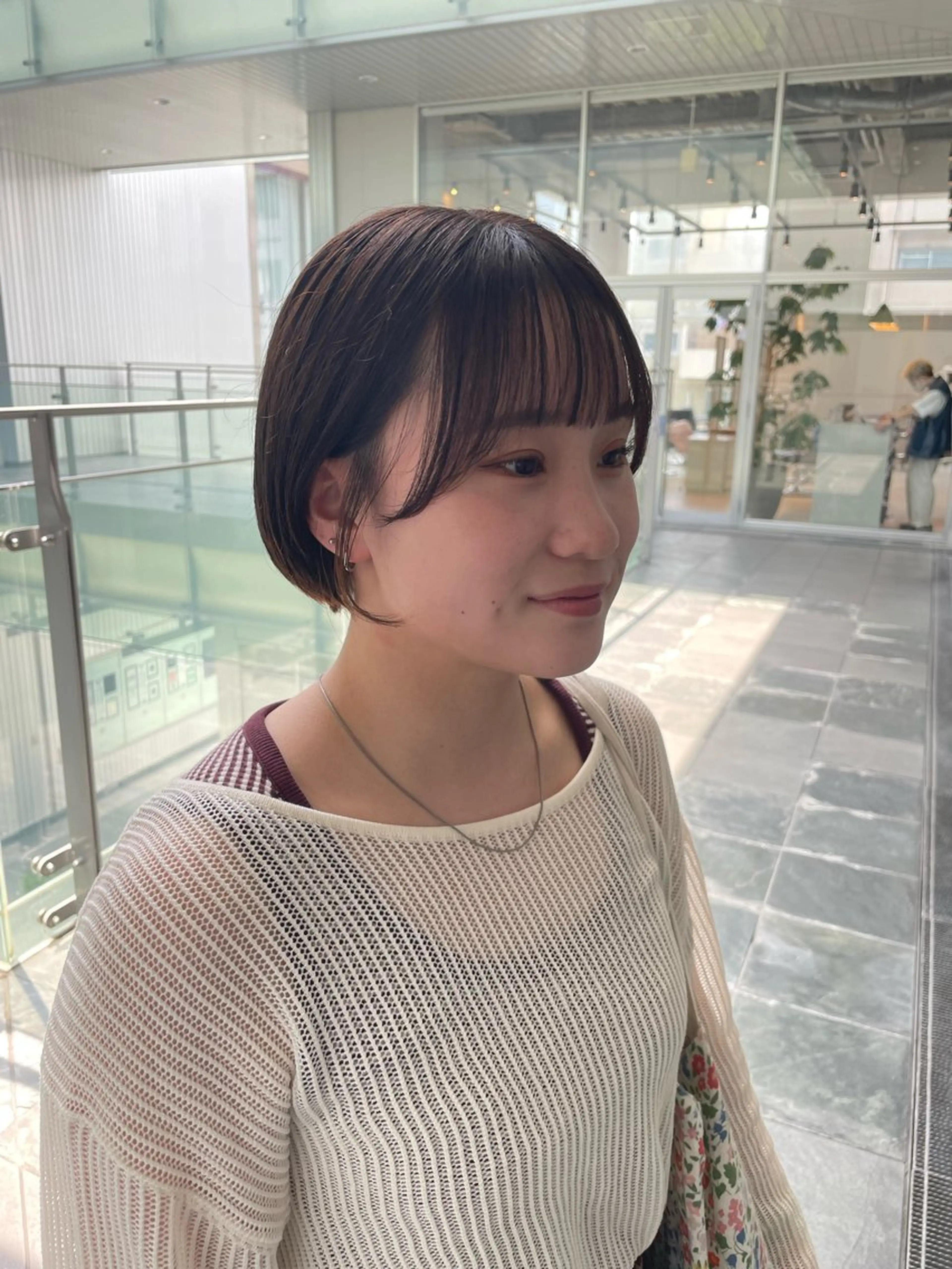 ショート 不破一輝/栄/矢場町 ボブ/レイヤー/艶髪のヘアスタイル