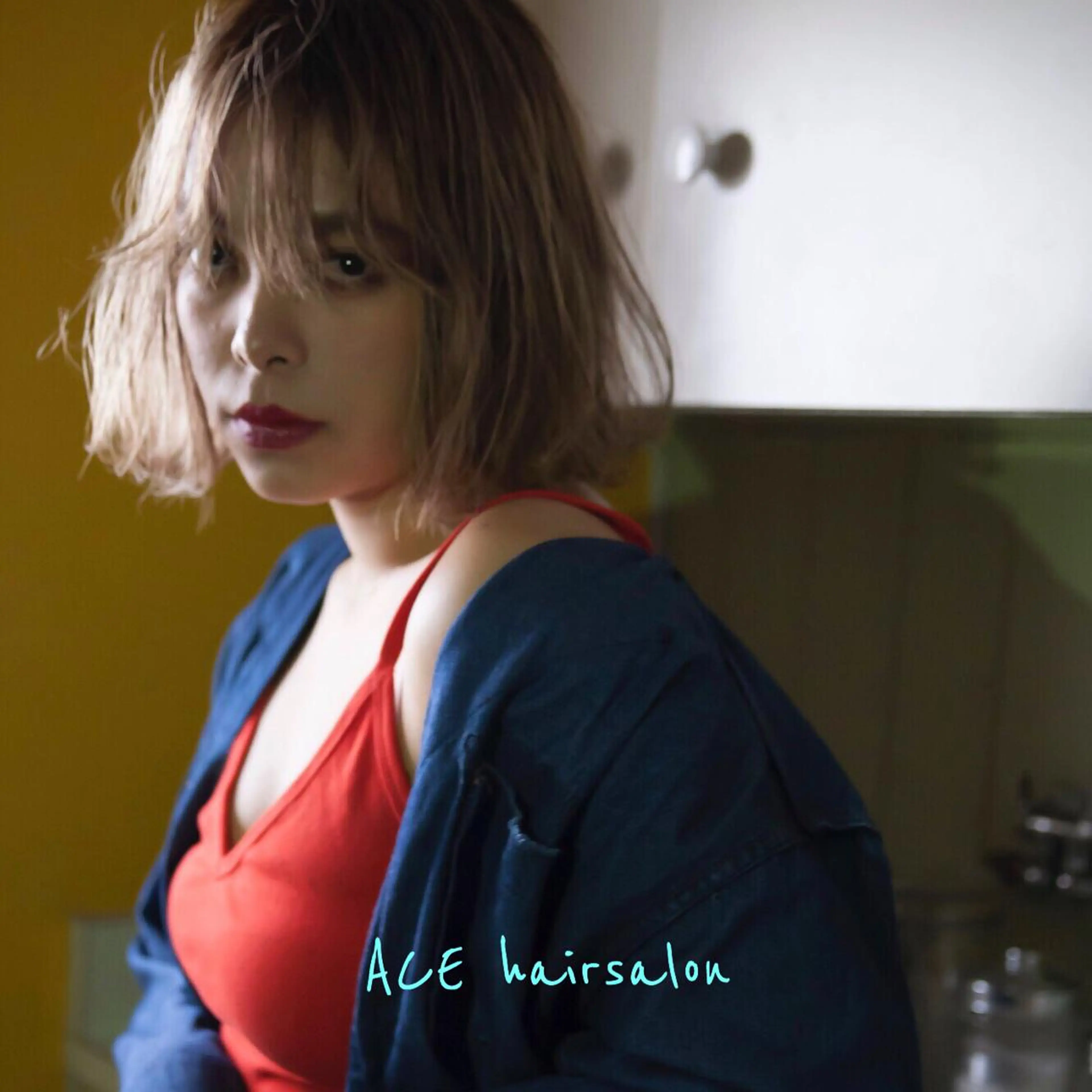 ミディアム カラー カット ヘアセット 髪質改善/艶髪 🫧高橋湧也のヘアスタイル