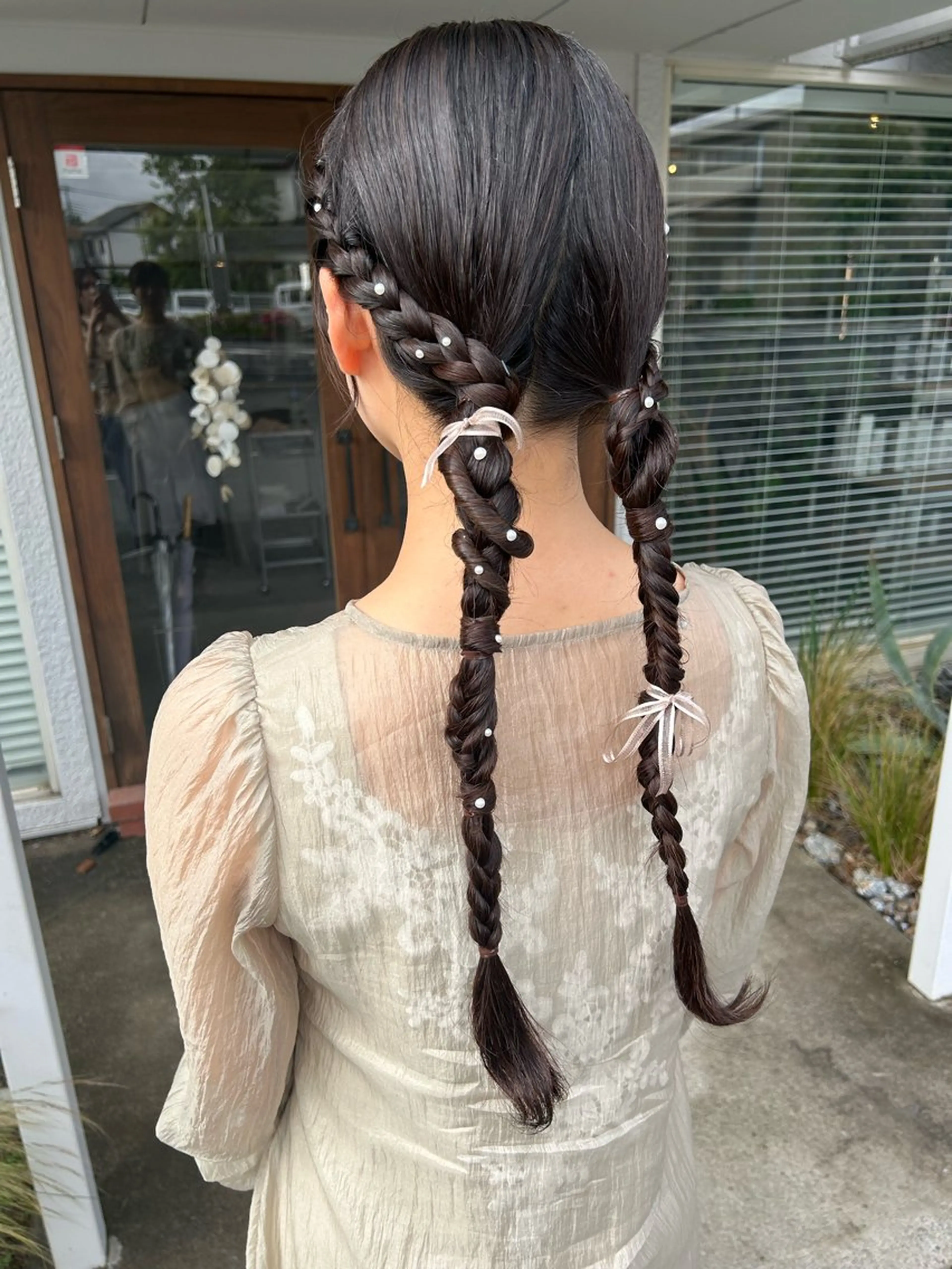 ロング ヘアアレンジ 小澤 志穂のヘアスタイル