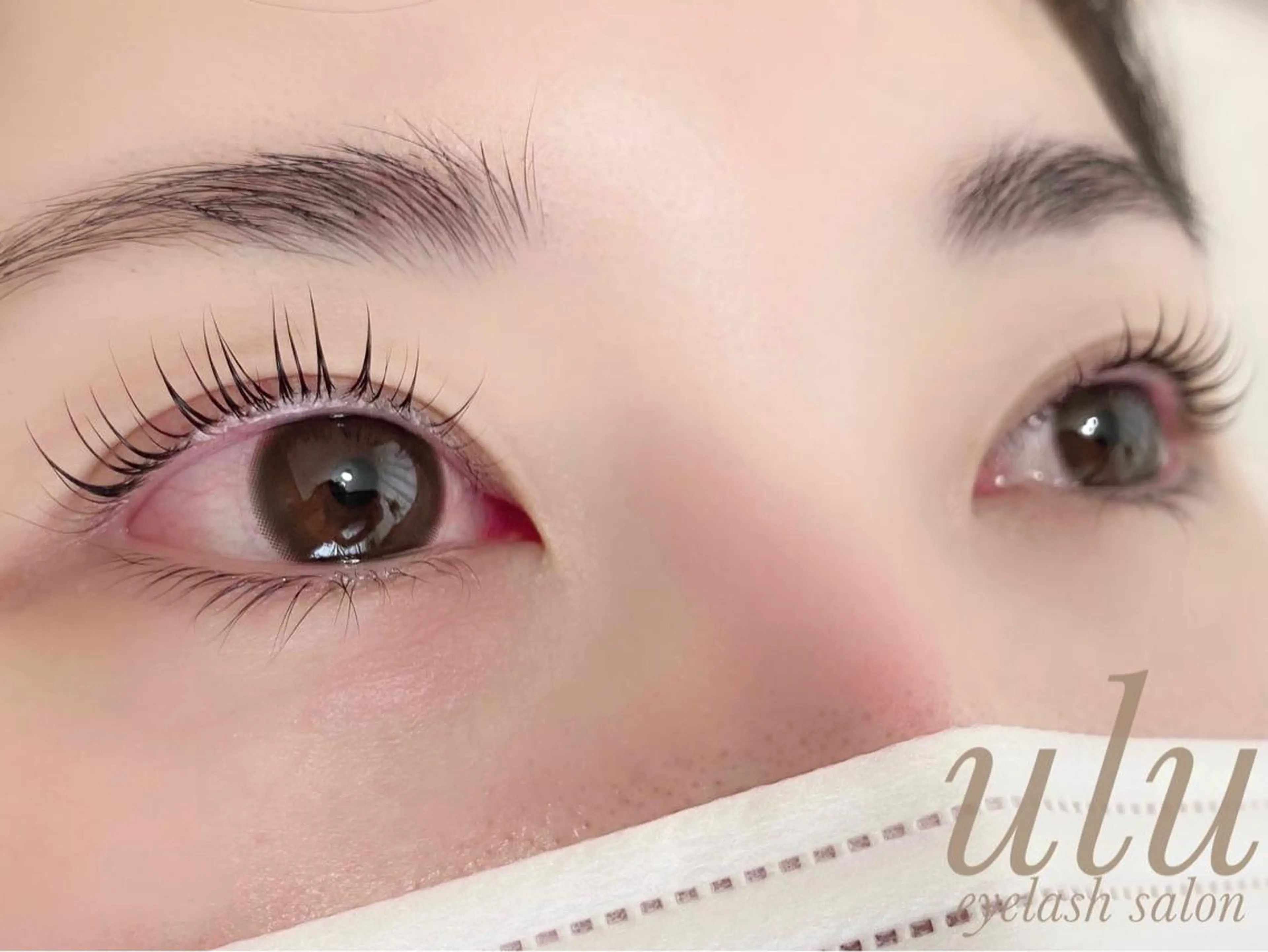 マツエク・マツパ 一重×まつ毛パーマ ulu eyelashのマツエク・マツパデザイン