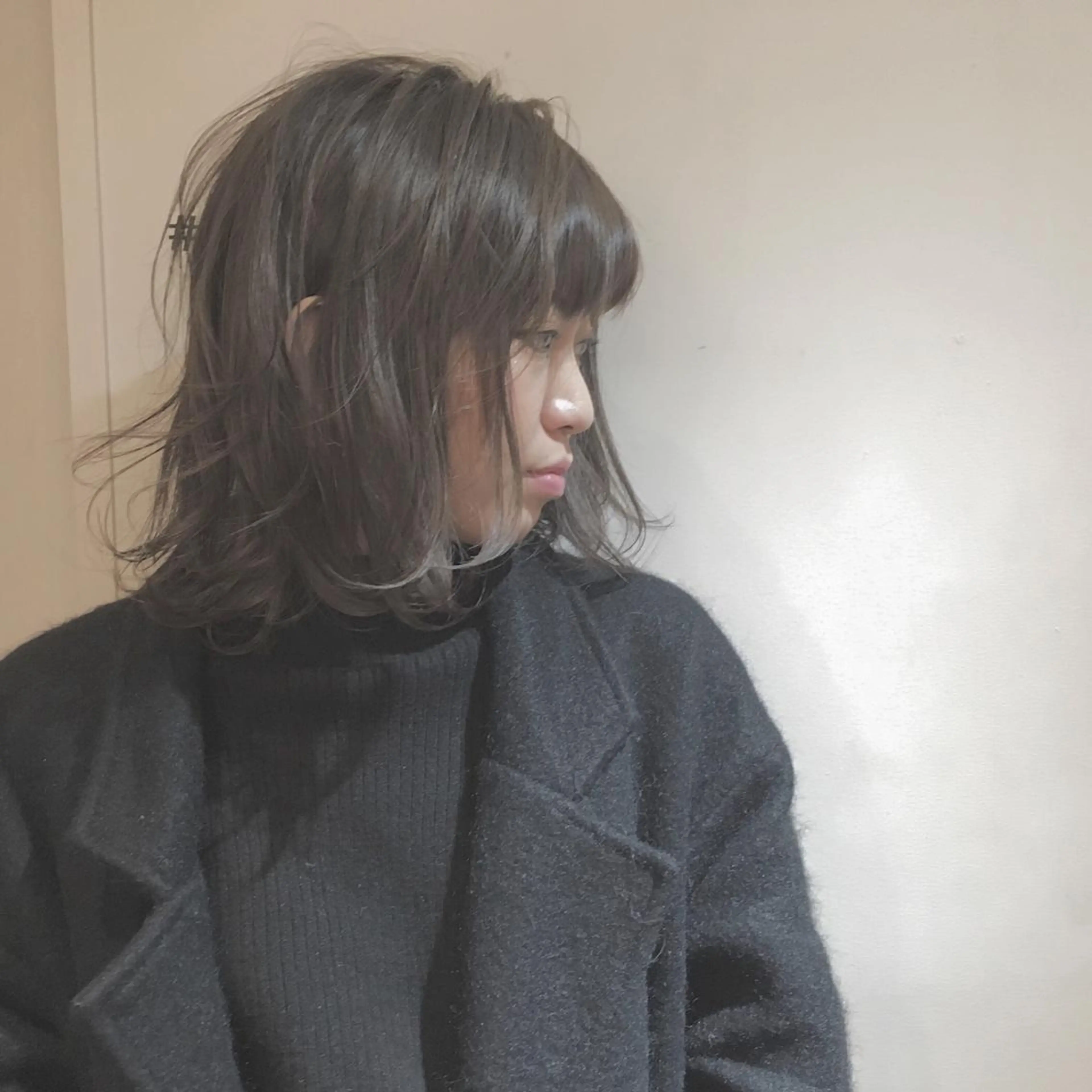 ミディアム 🌸ハイトーン 新田　廉 🌸のヘアスタイル