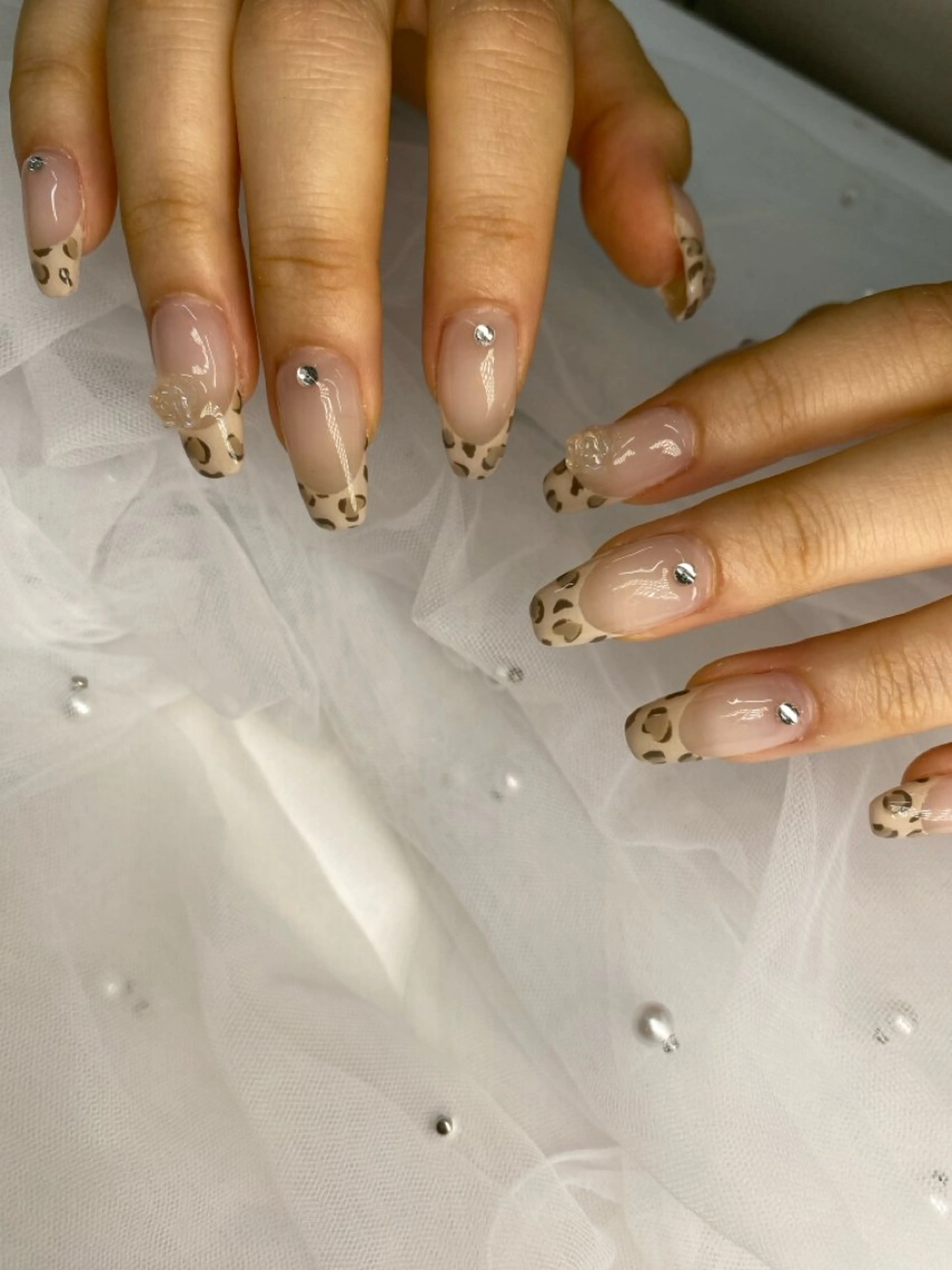 【平日限定】(モニター価格)お持ち込みデザイン☆スタンダード(両手4本程度のアート)の写真