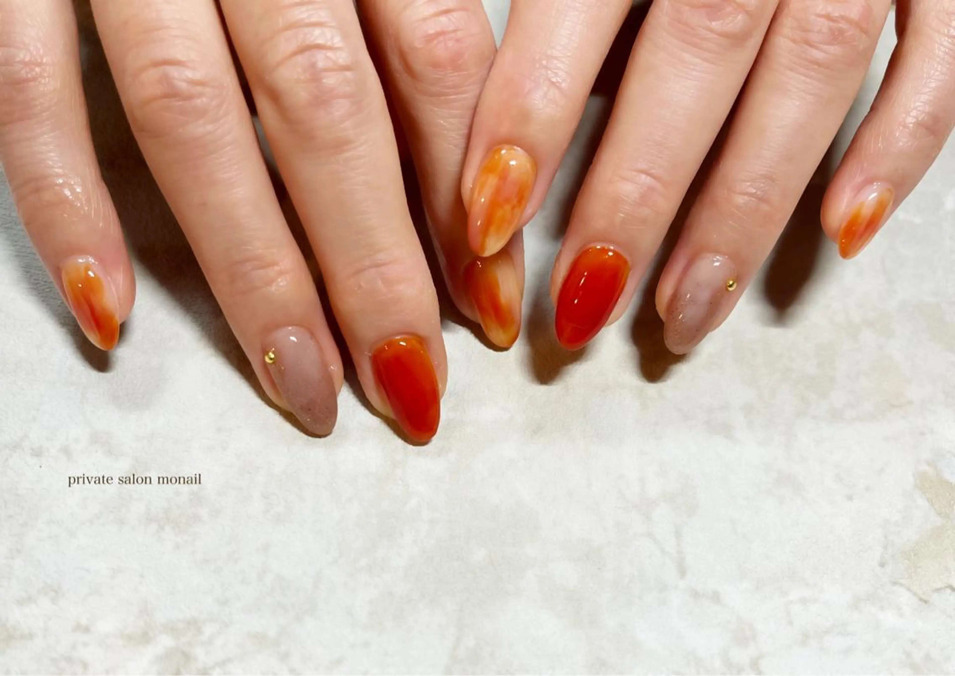 ネイル ハンドネイル nail salon monailのネイルデザイン