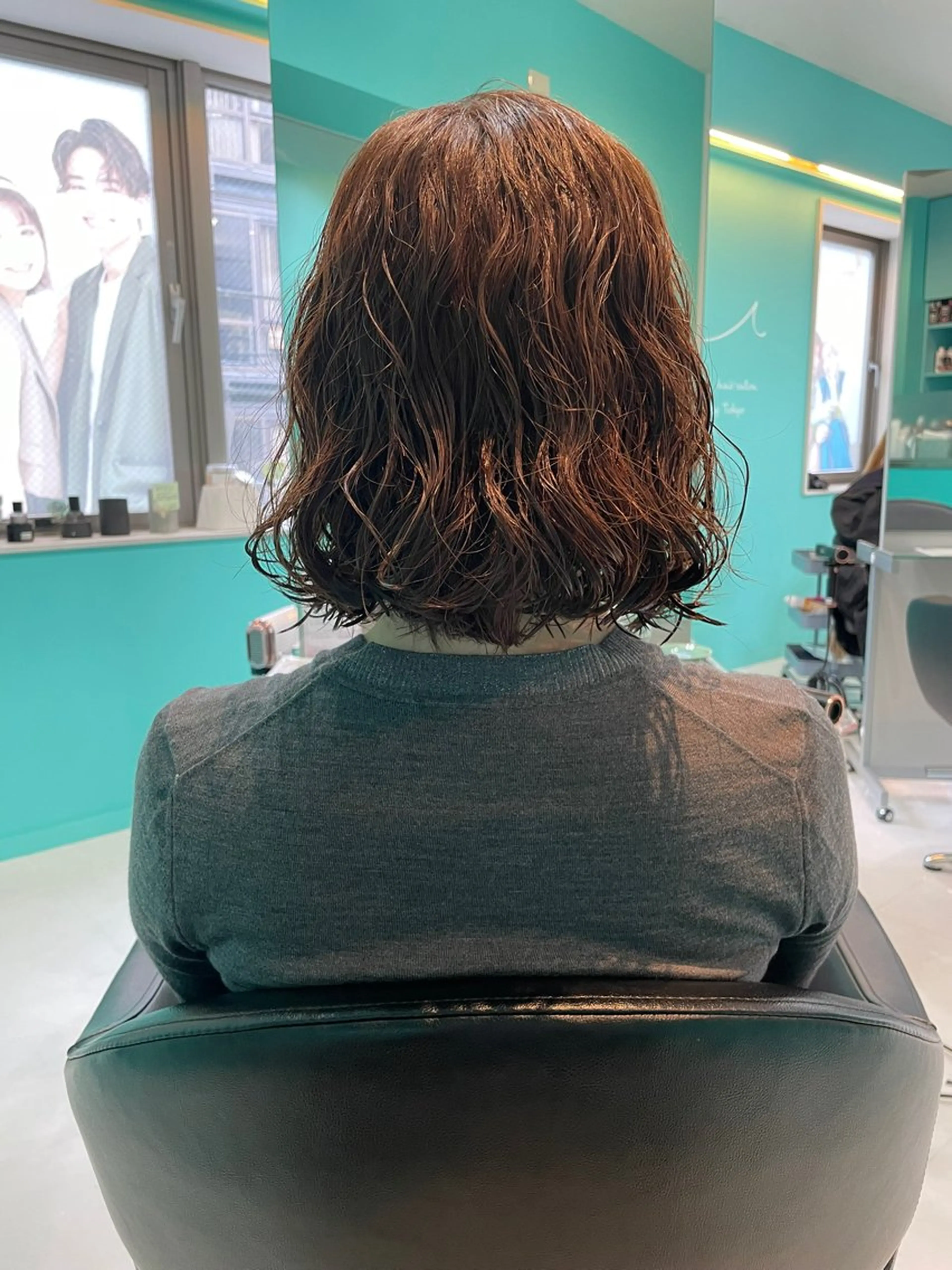 ショート パーマ カット パーマ トリートメント 🫧ショート/ボブ 池袋西口・泡渕✂️のヘアスタイル