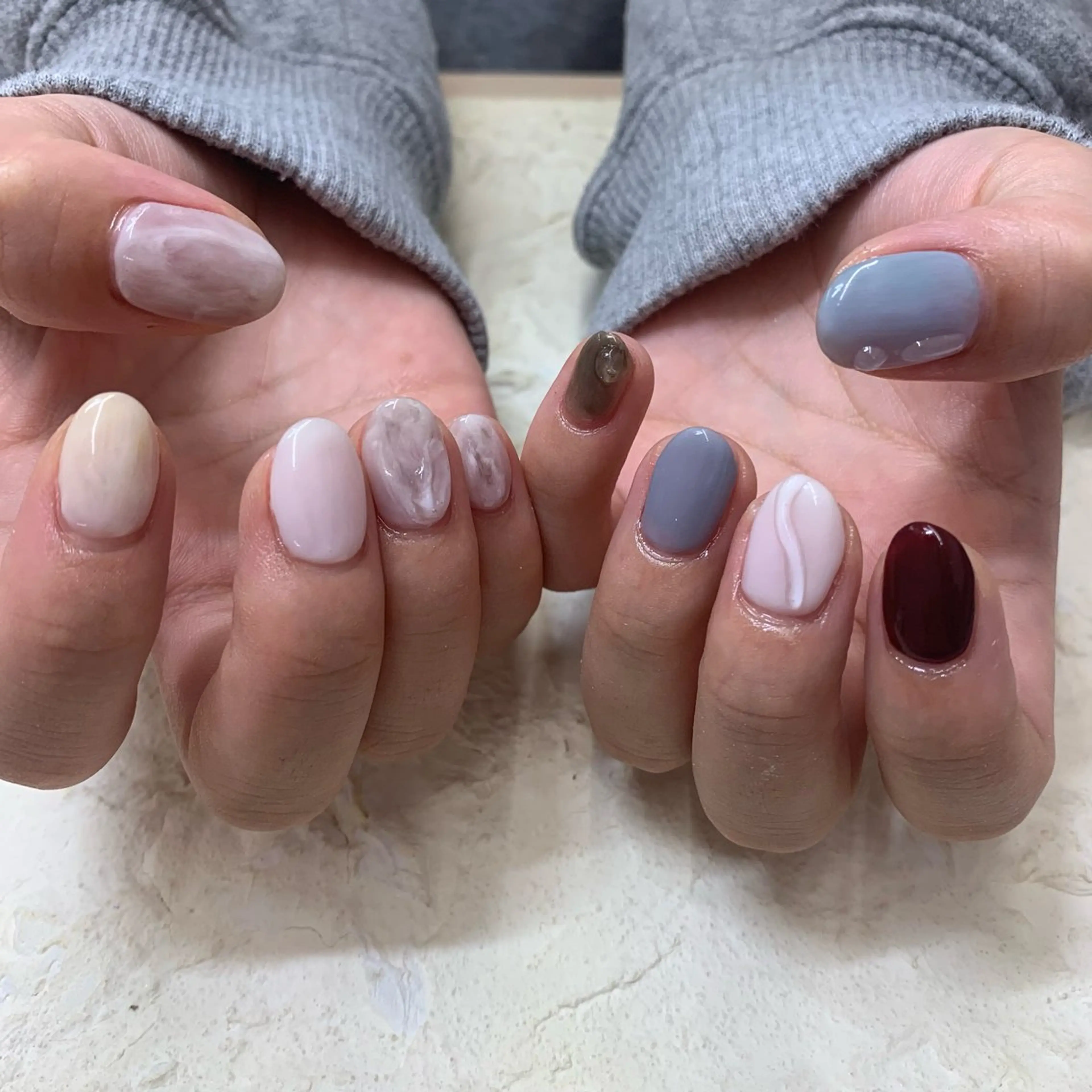 ネイル マキノ ユイのネイルデザイン