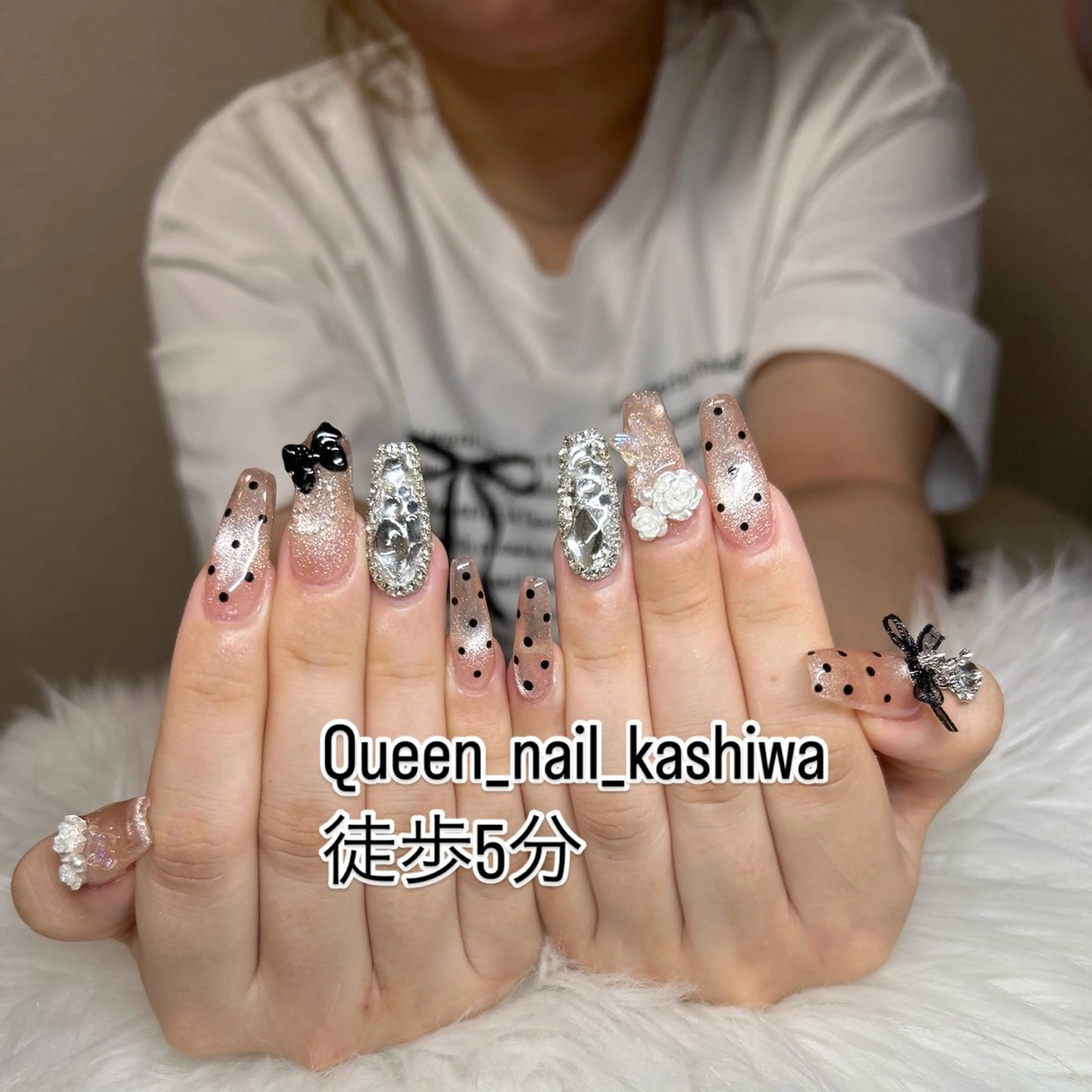 ネイル Queen Nail 柏店　クイーンネイルのネイルデザイン