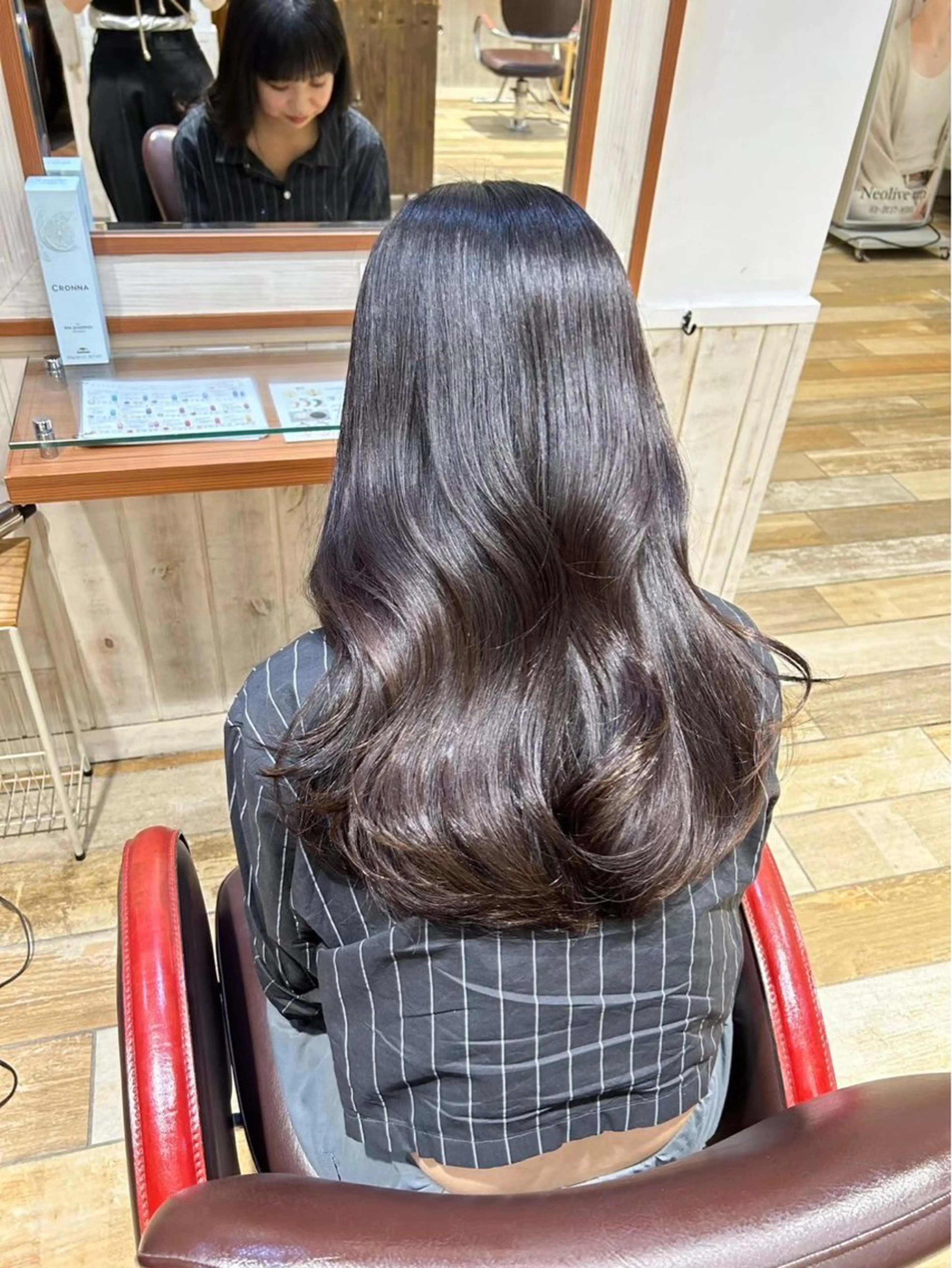 ロング 韓国ヘア ‎⟡.·KANA🐥のヘアスタイル