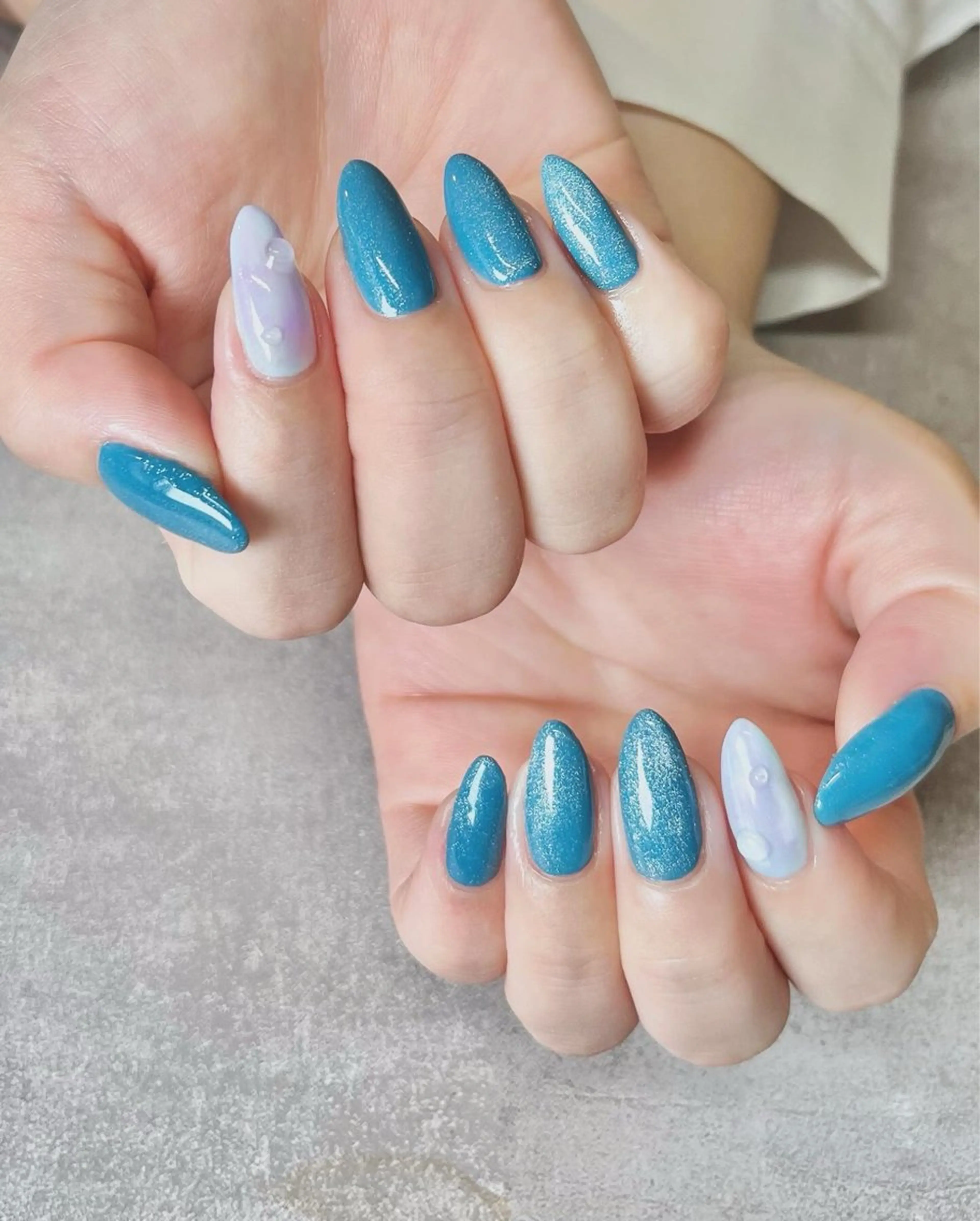 ネイル ハンドネイル Salon&School Nail du Marche所属・阿部 美香のネイルデザイン