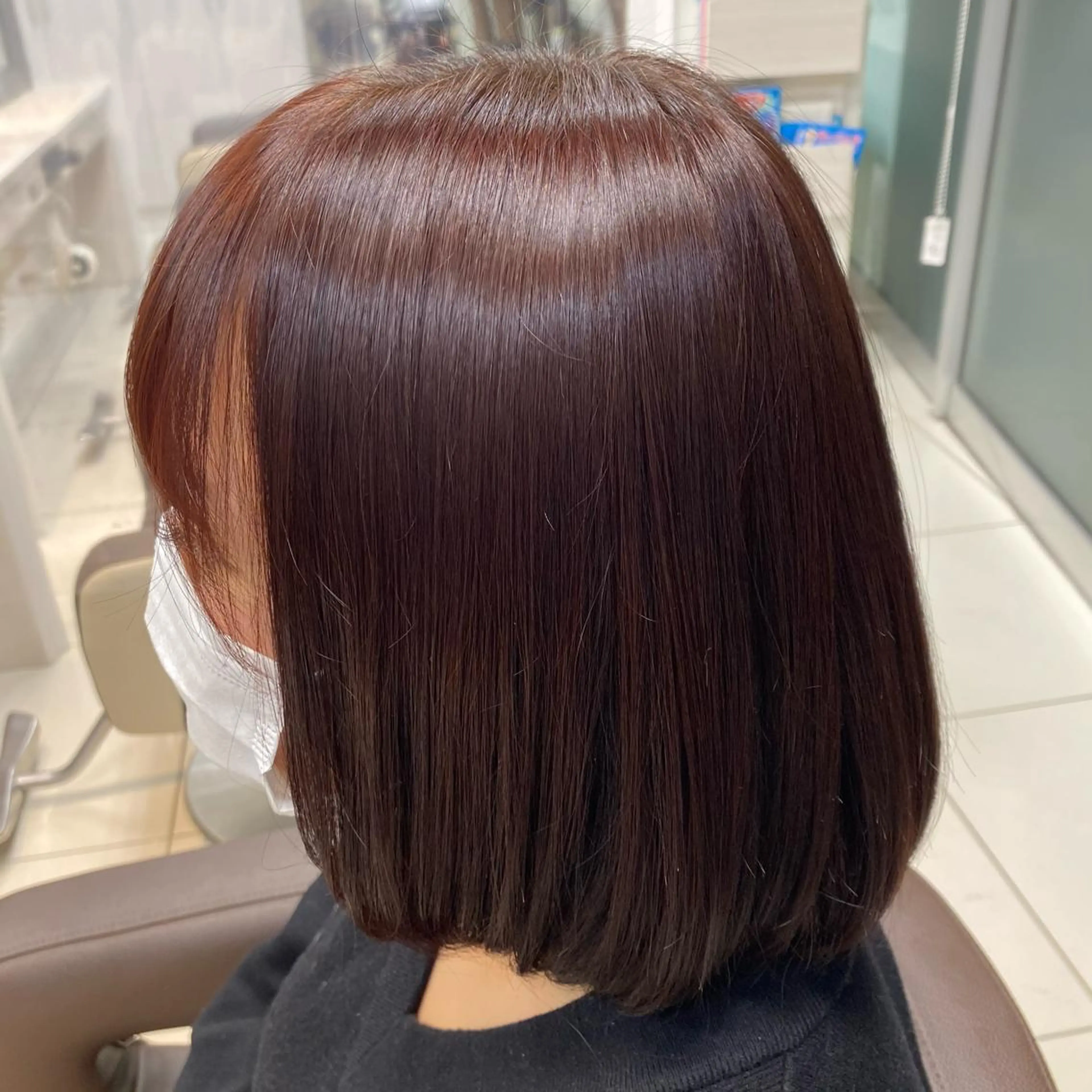 カラー 丸山 萌愛のヘアスタイル