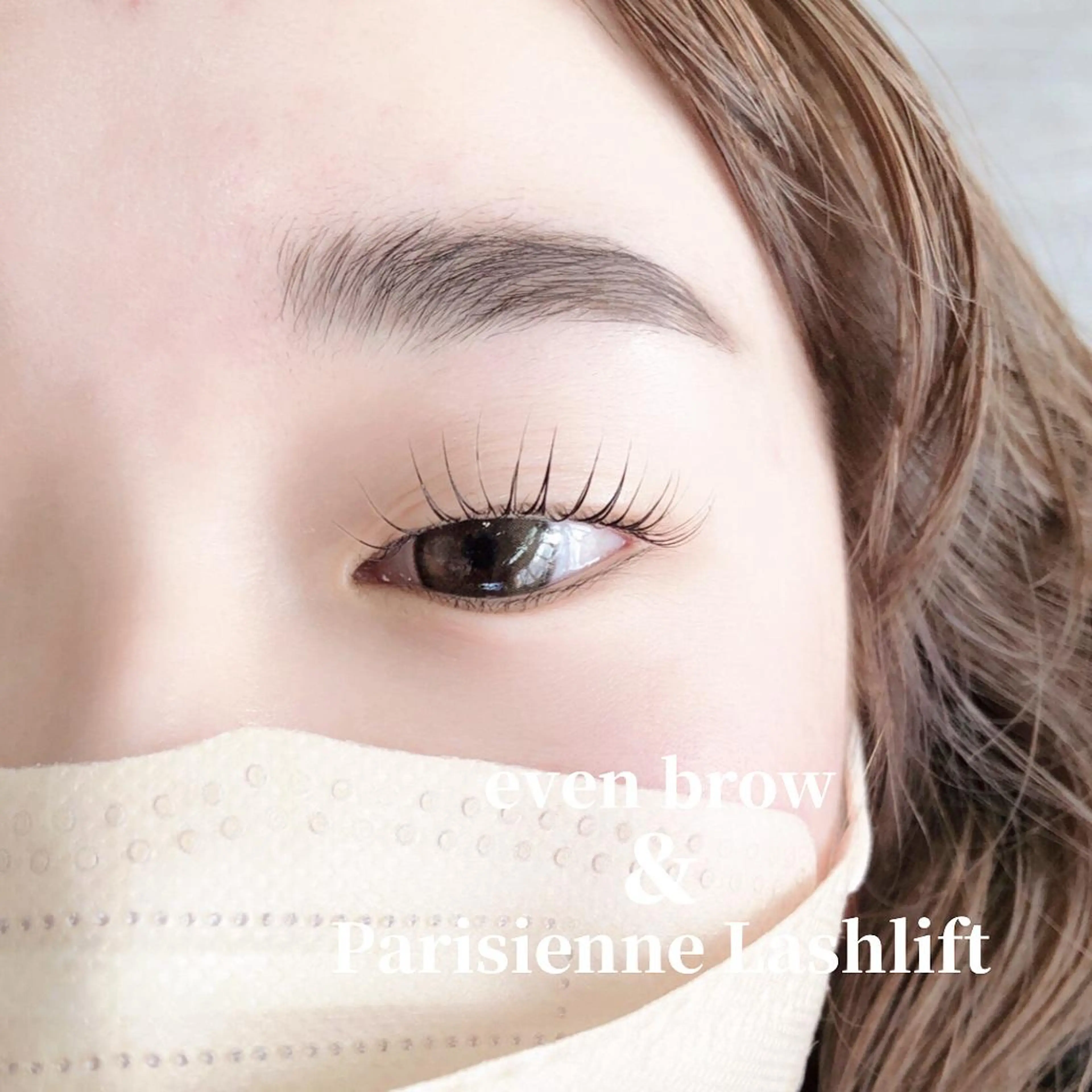 マツエク・マツパ アイブロウ マツパ MIGNON 冨田　当日予約のみのマツエク・マツパデザイン