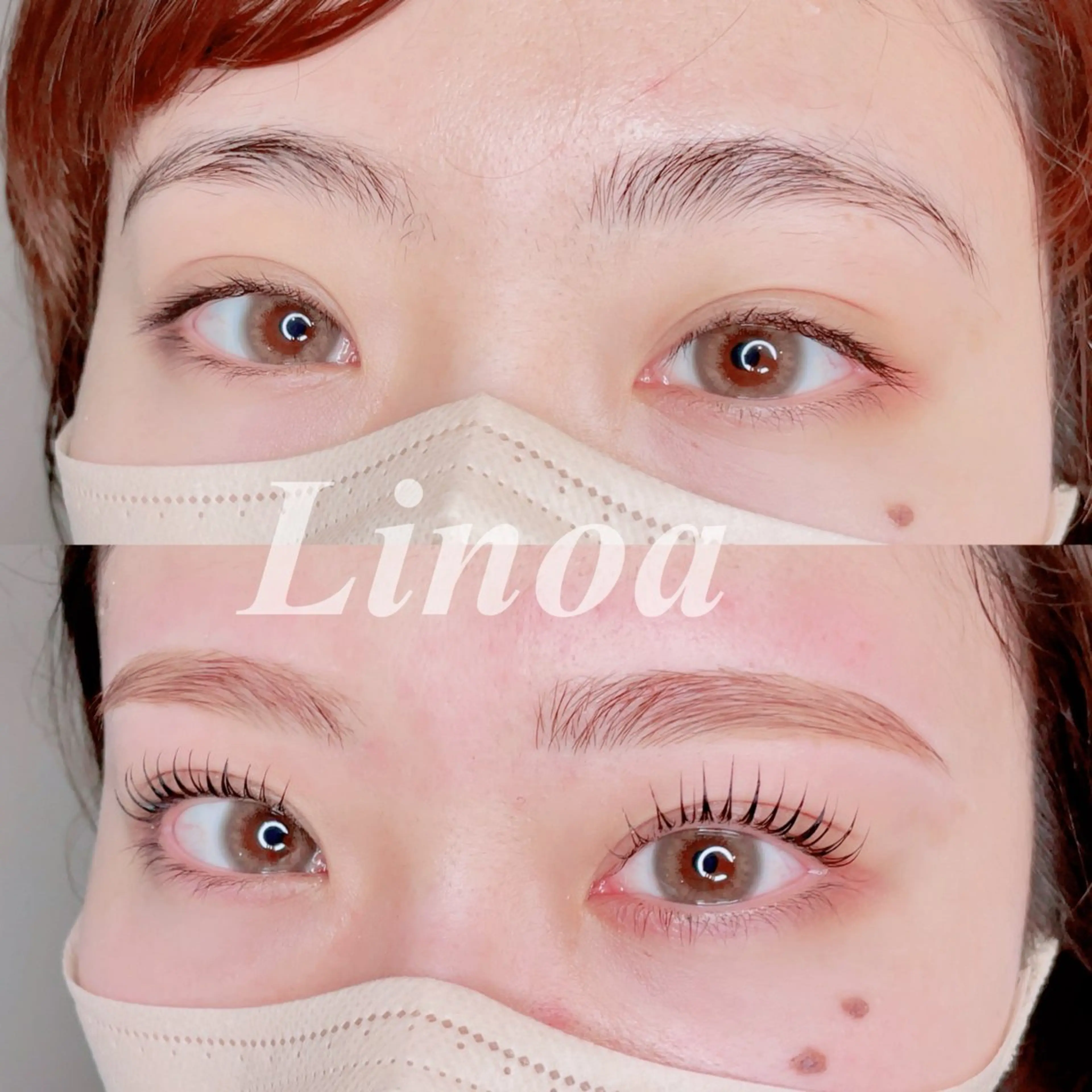 \速攻垢抜け/パーマ上＋眉WAXの写真