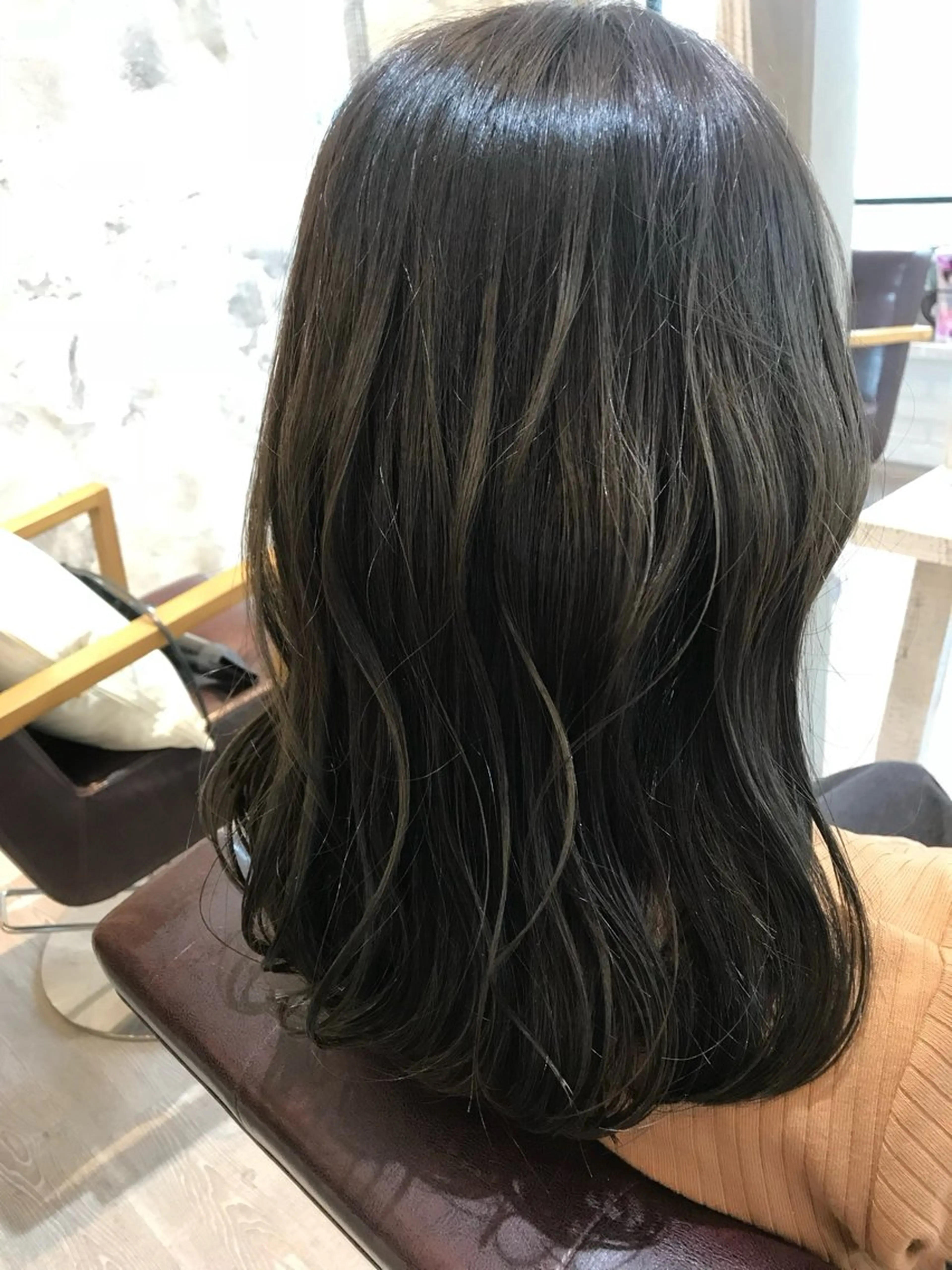 ロング カラー 塚本 昂のヘアスタイル