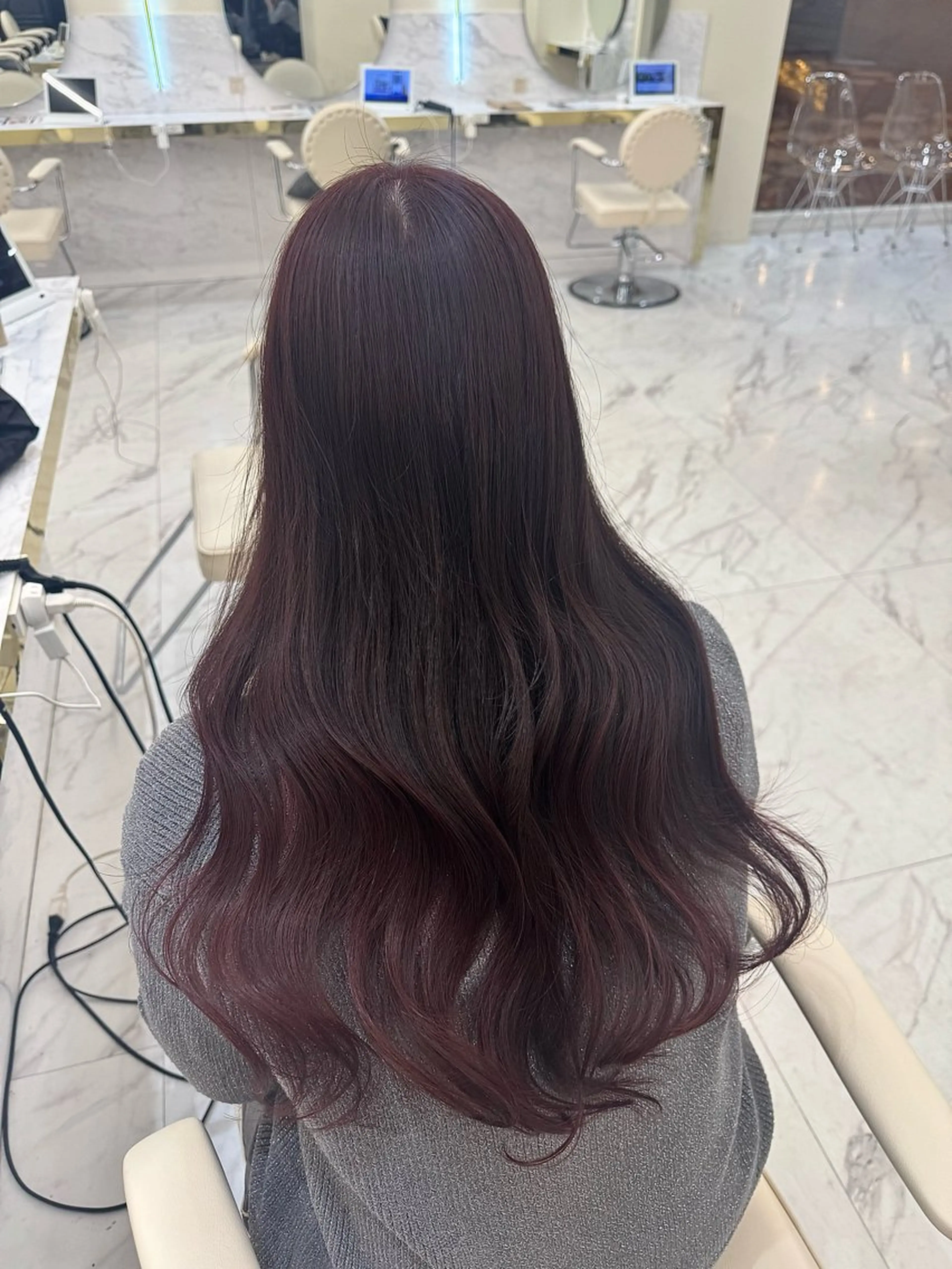 ロング カラー こはな🎀梅田🎀 透明感カラー💖のヘアスタイル