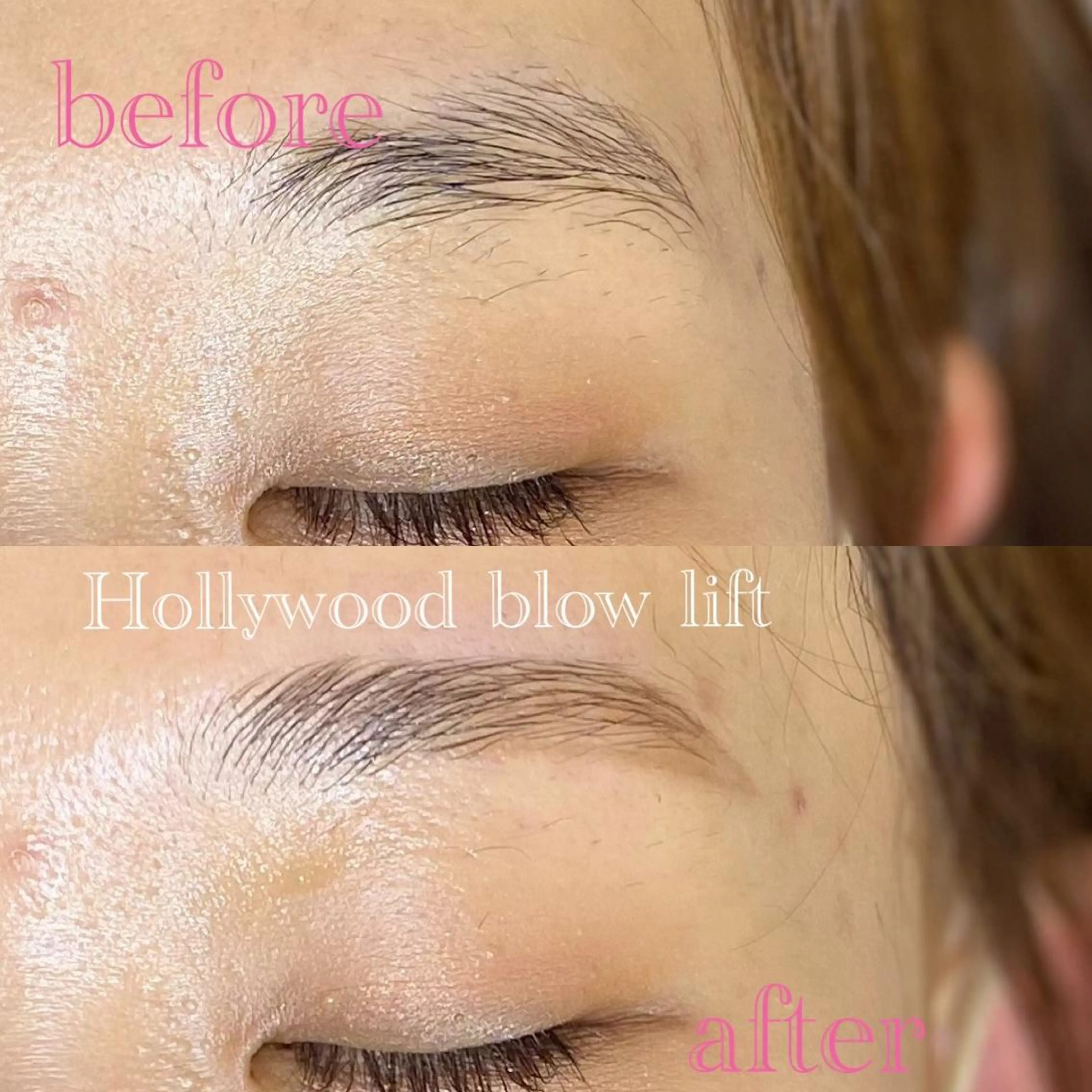 ✨3回目まで✨ハリウッドブロウリフト(wax込み)    眉パーマ⚠️注意事項必ずお読みください！メンバー様¥7550の写真