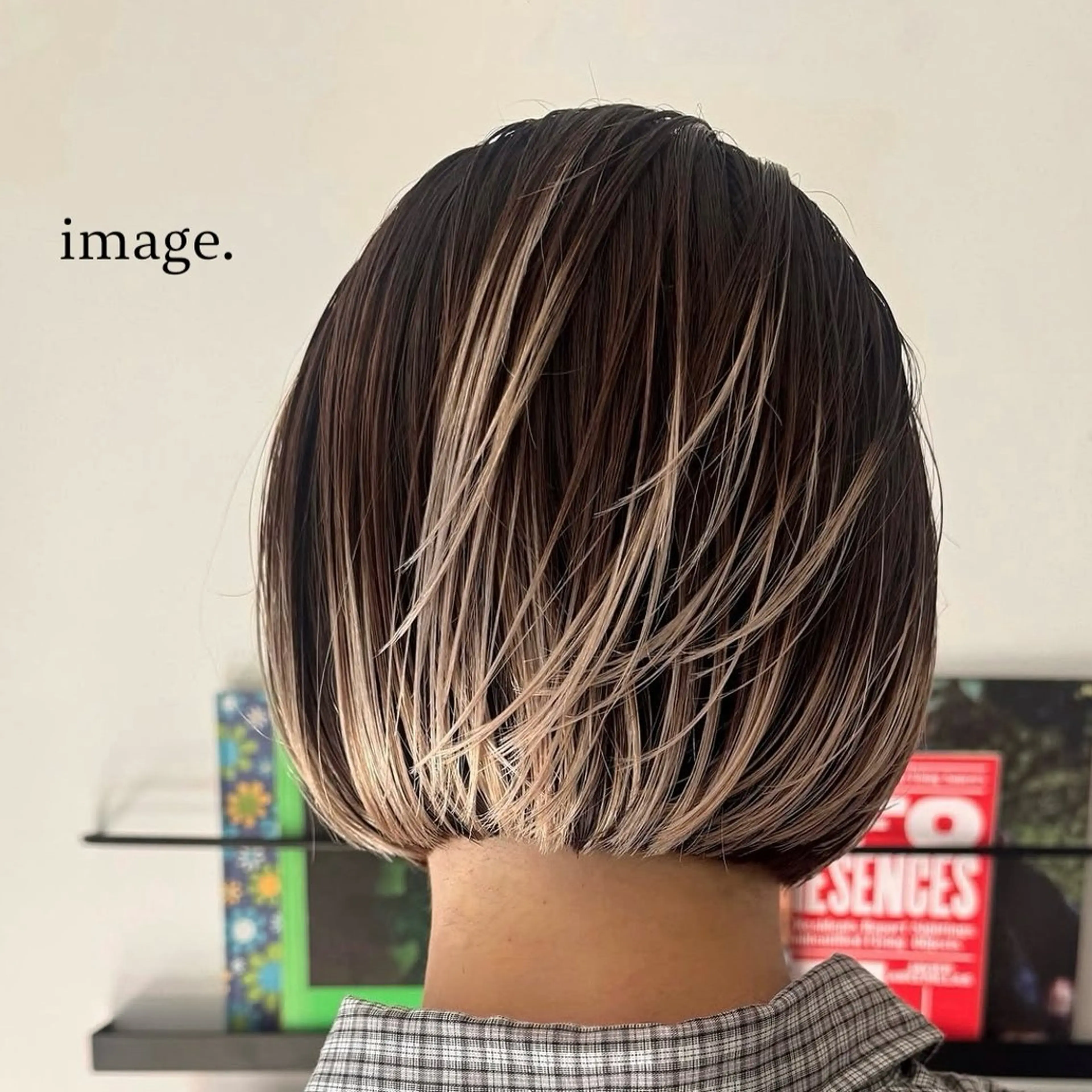 🪐カット+ブリーチ+カラー+トリートメント🪐【ボブ/アンブレラカラー/プレイングカラー】の写真