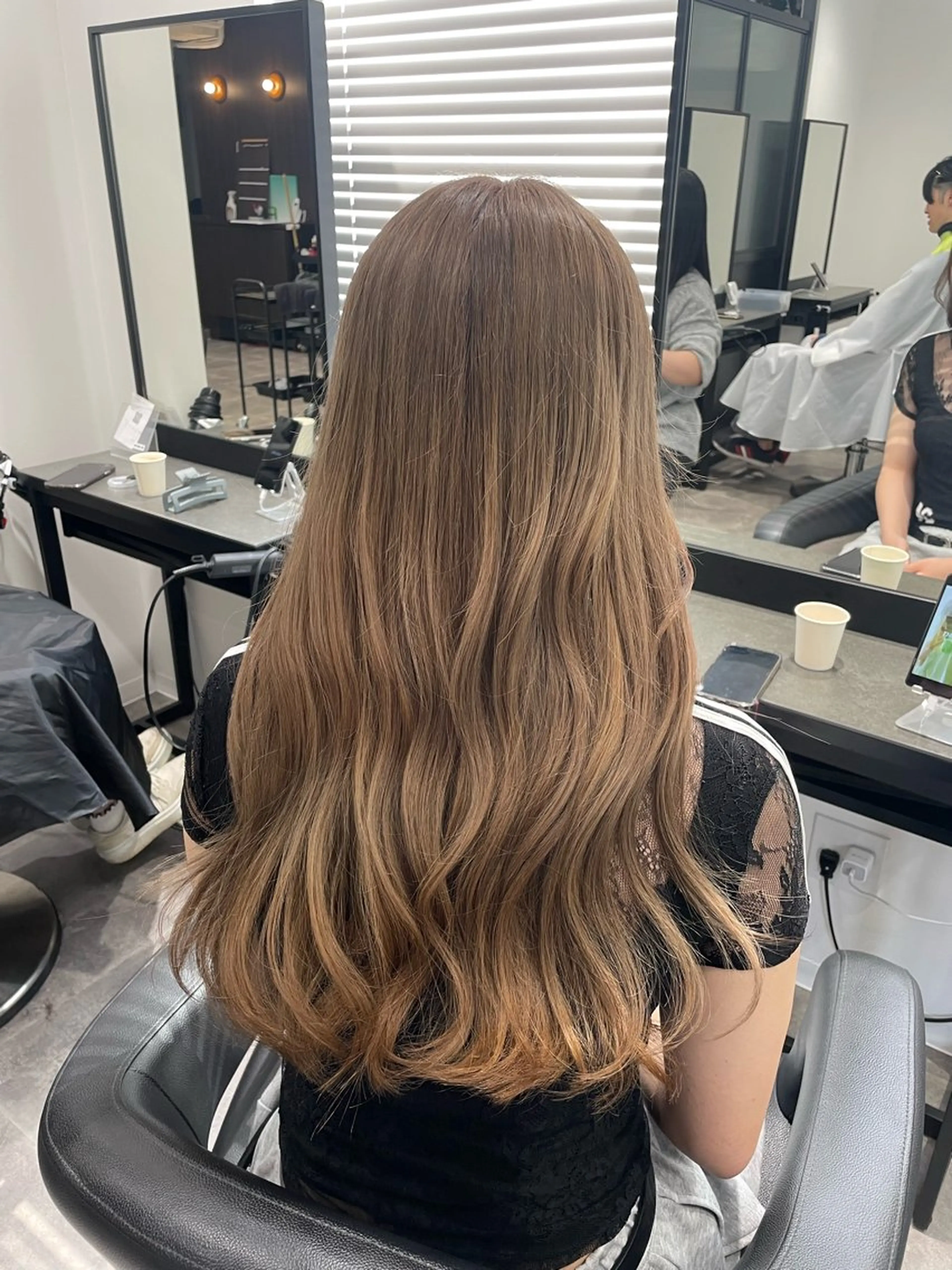 ロング カラー 🎀暖色/ラベンダー /paru🤍のヘアスタイル