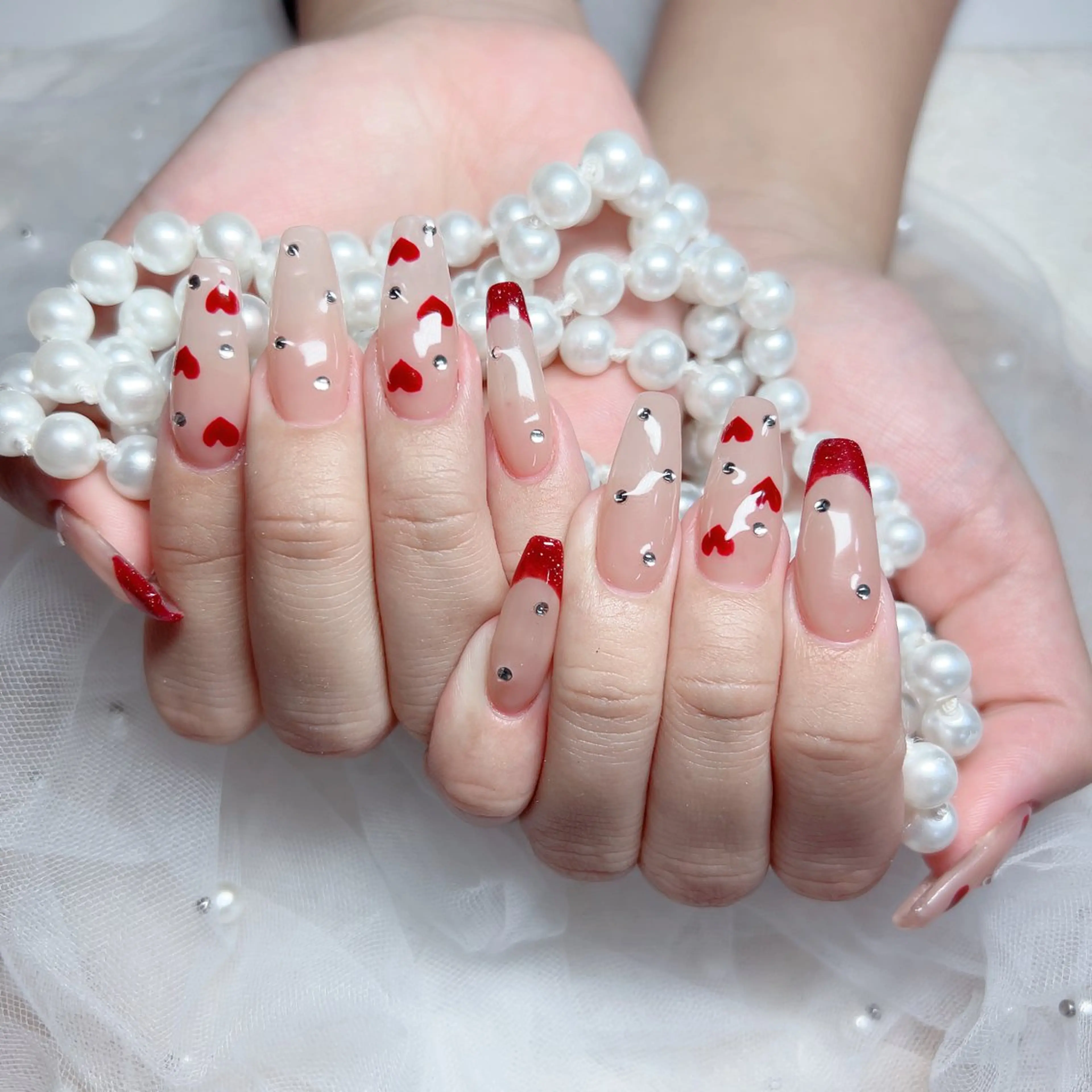 ネイル M🌷nail 長さだし専門店のネイルデザイン