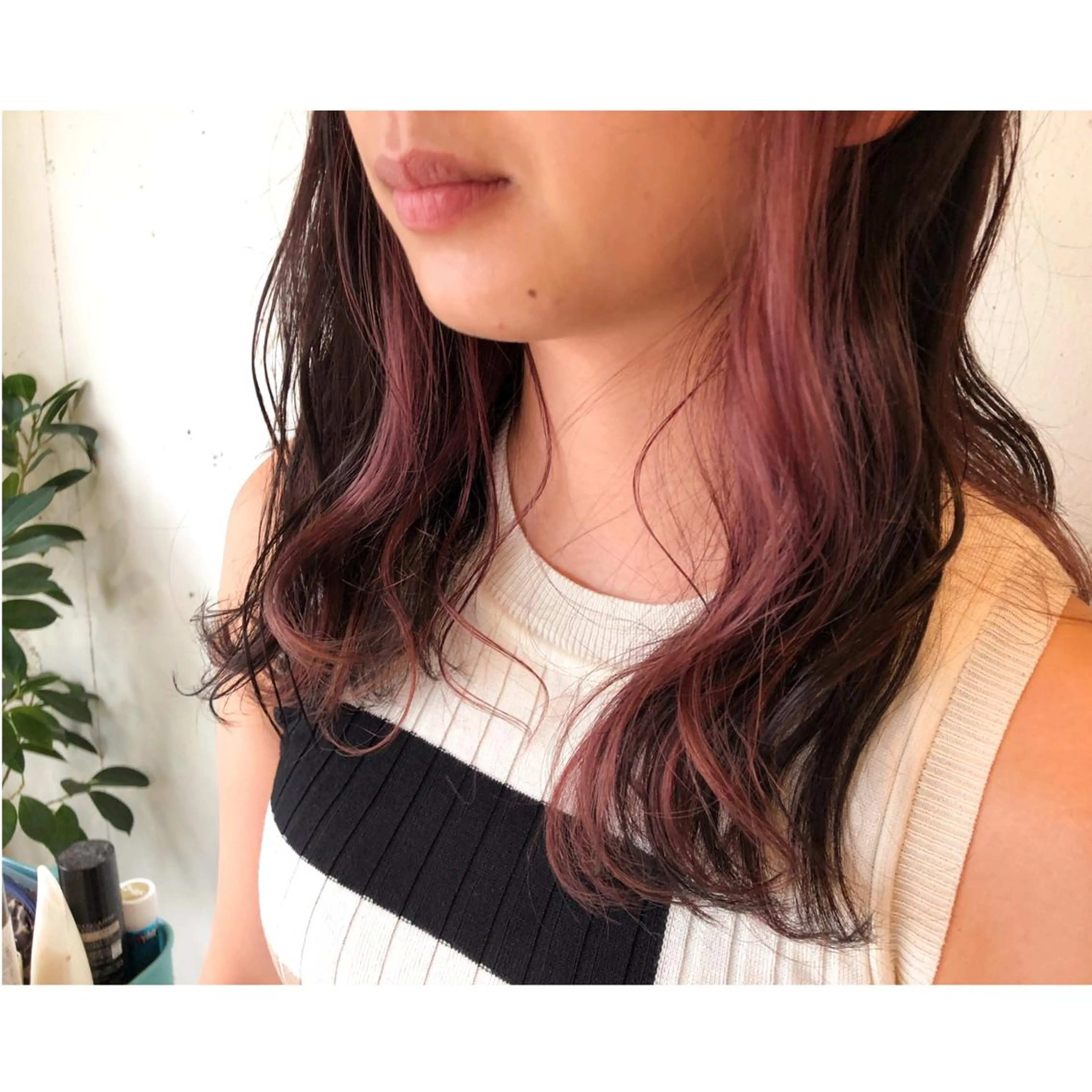 セミロング カット ヘアカラー トリートメント ❁⃘ ち だ り さ ❁⃘のヘアスタイル