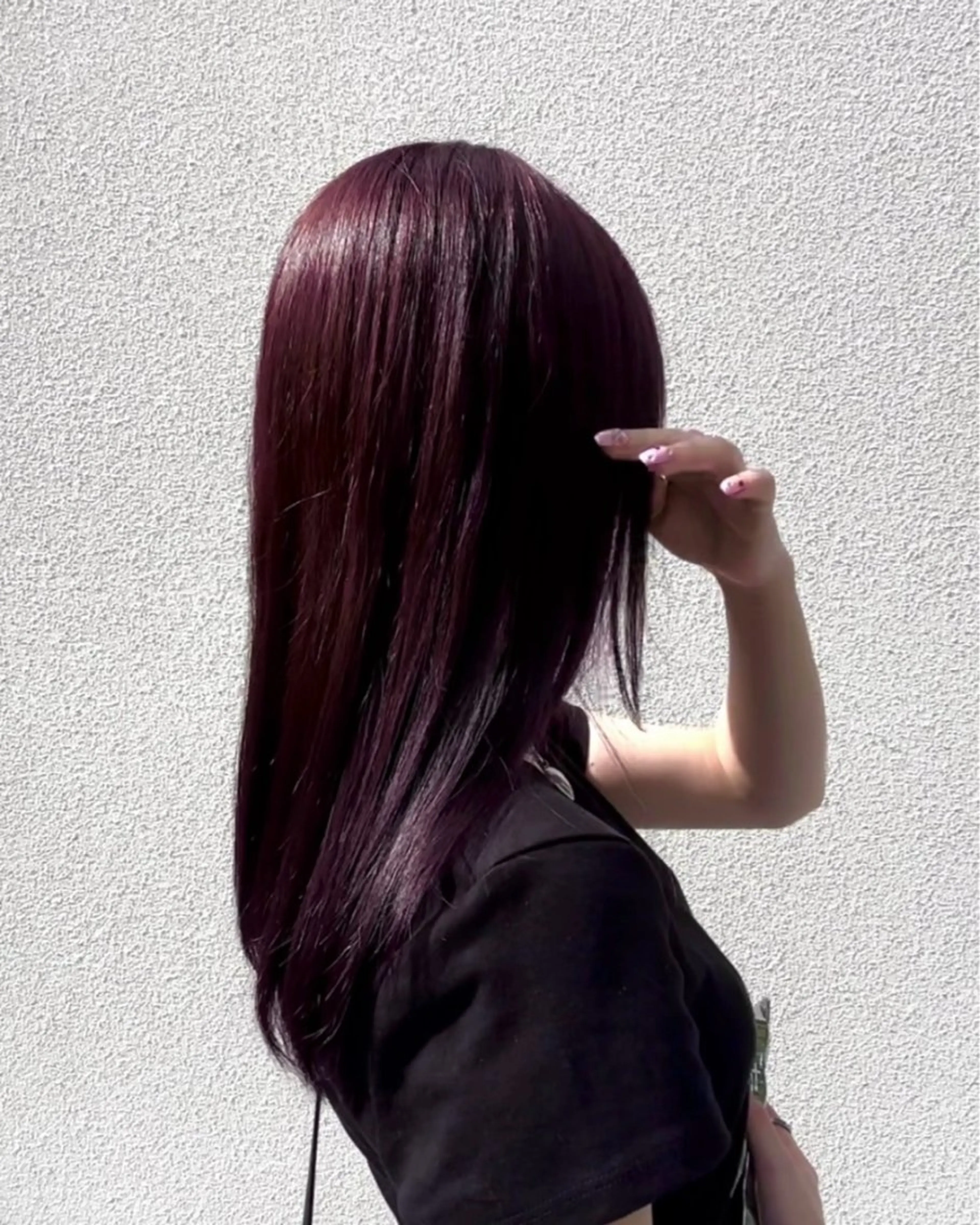 カラー 河合 愛実のヘアスタイル