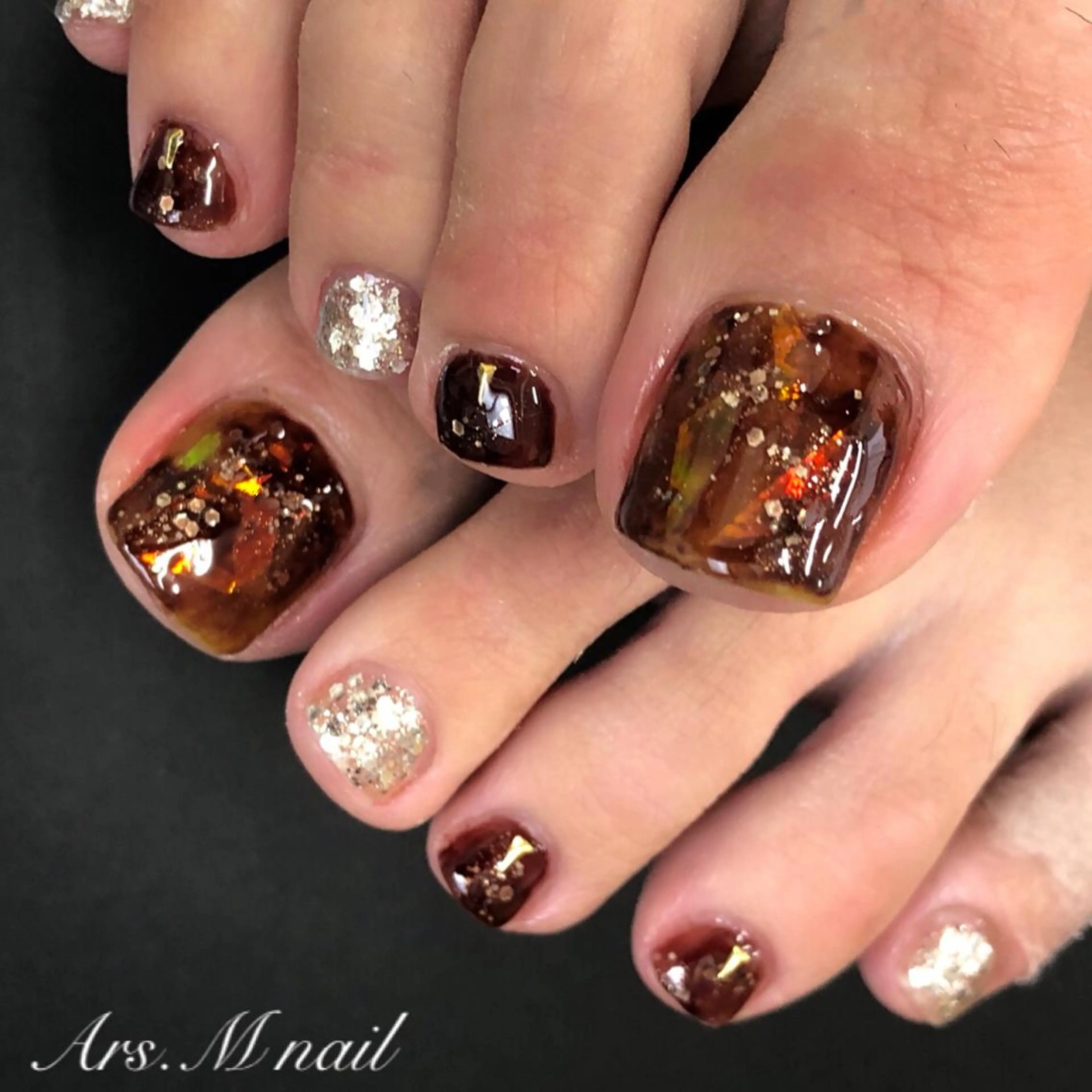 ネイル アートネイル フットネイル アルス.エム所属・Ars.M nailのネイルデザイン