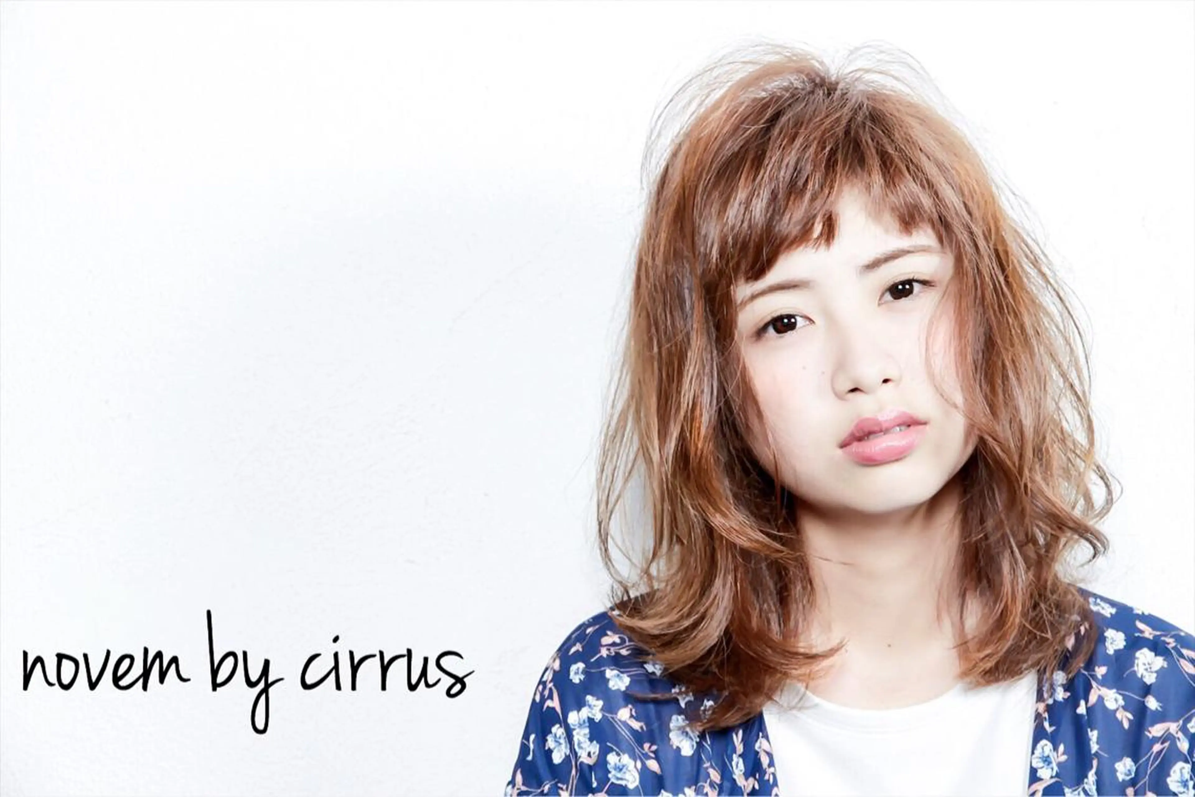 ミディアム 仁城 了祐のヘアスタイル