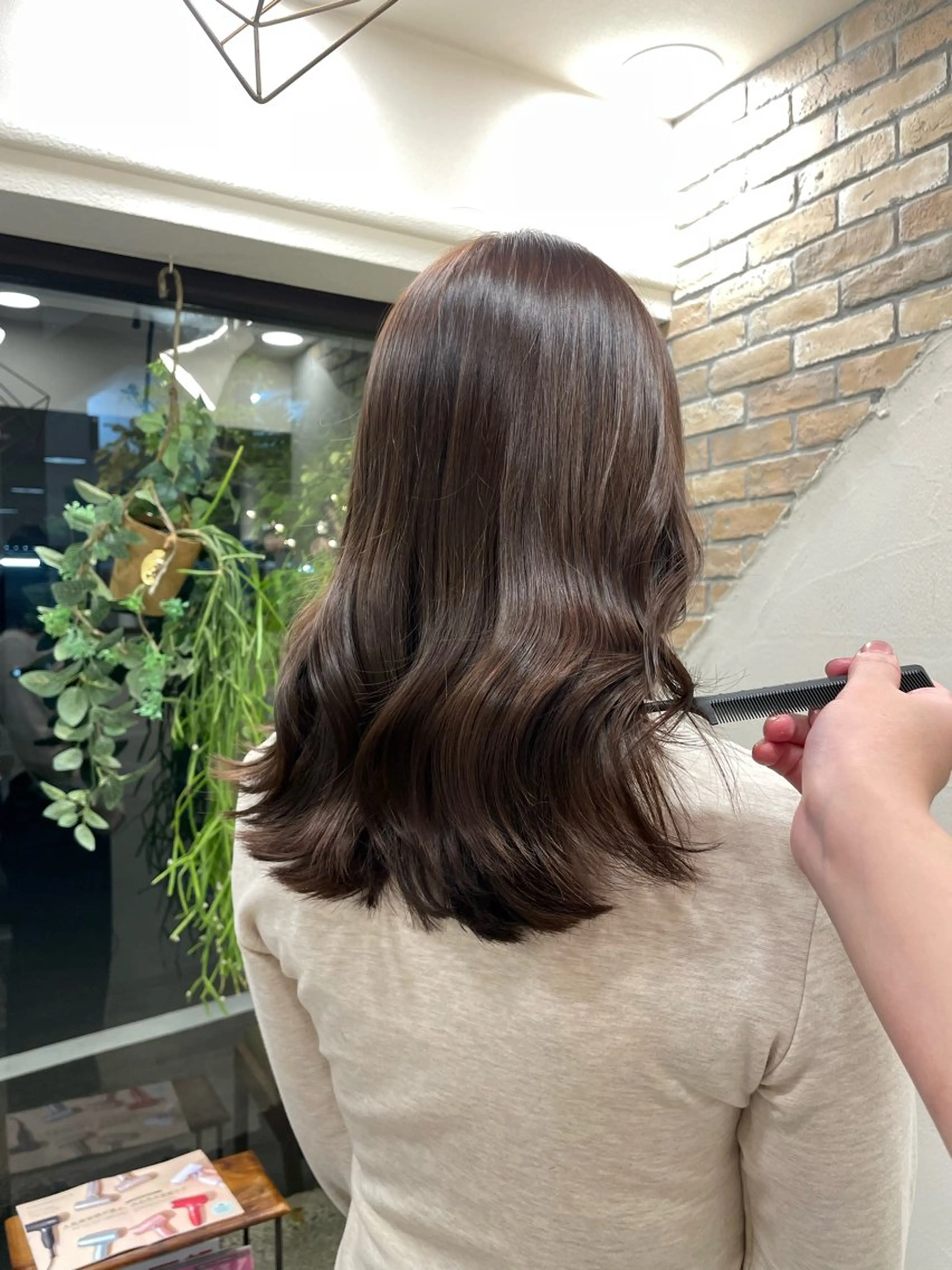 セミロング hairspaPAZ所属・🌿miu /目黒区 / 透明感カラー🌿のヘアスタイル