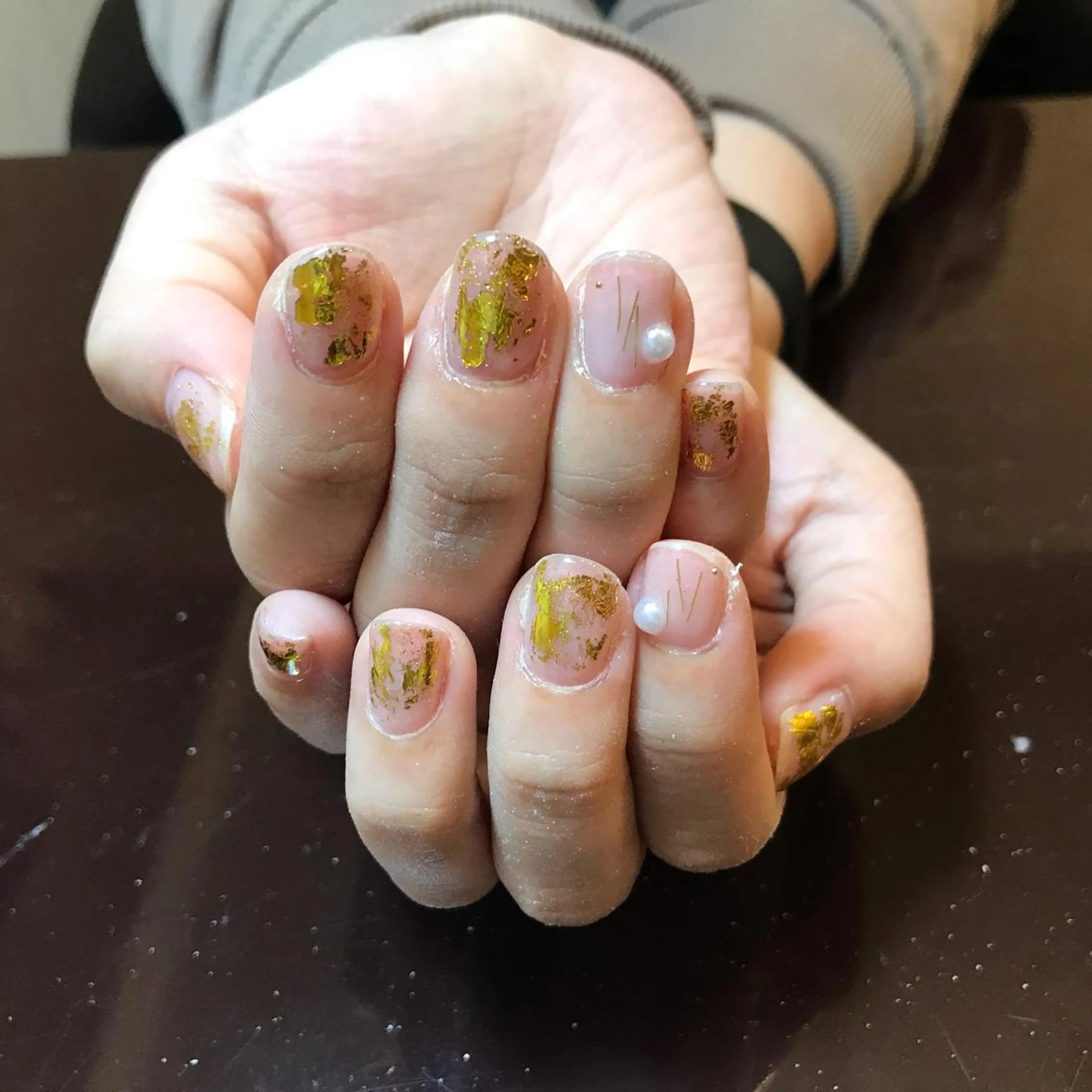 ネイル クリアネイル Nagashima    Kのネイルデザイン