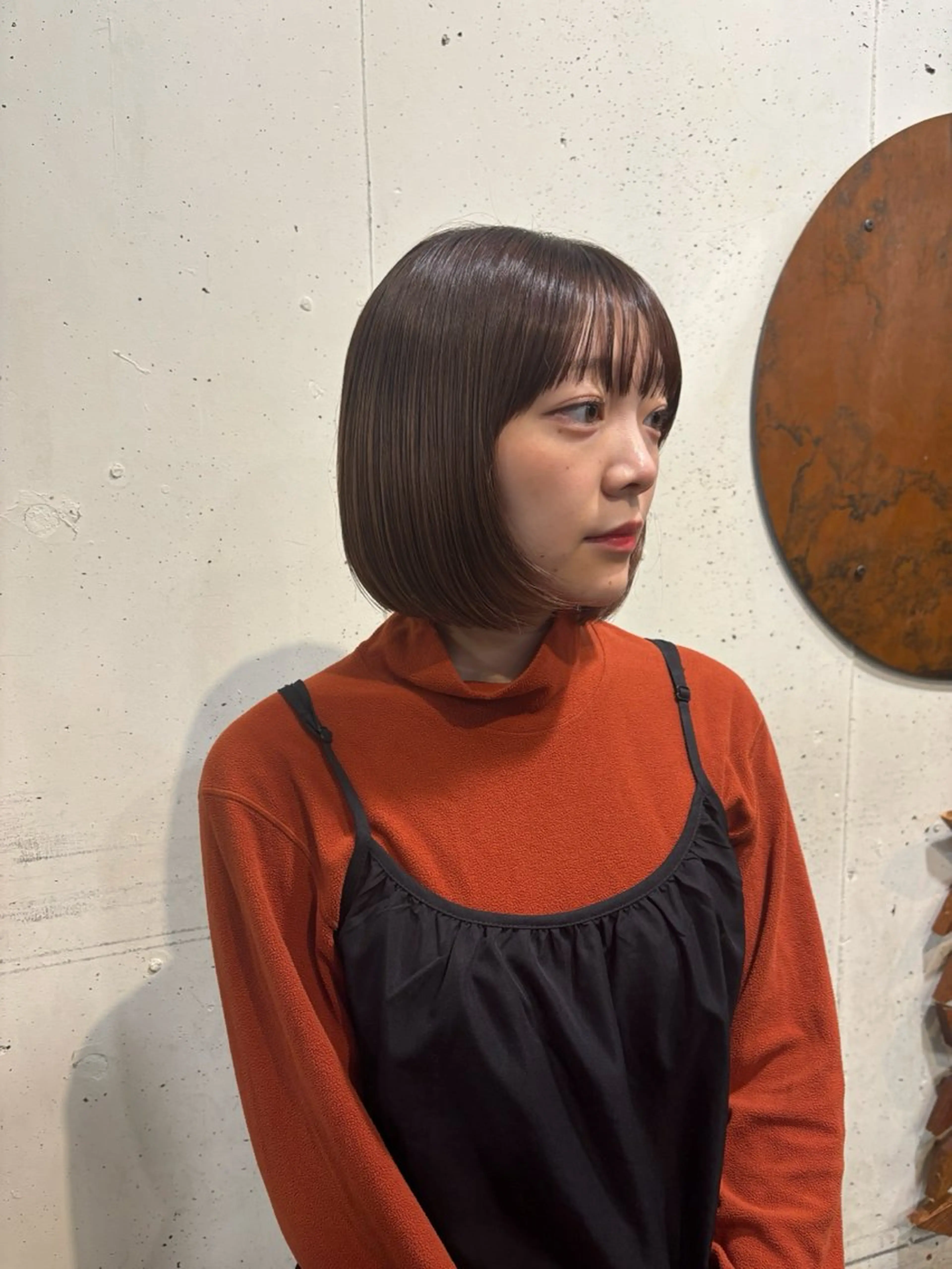 ミディアム カラー パーマ 🧃吉祥寺/ショート ボブ/カサイ🧃のヘアスタイル