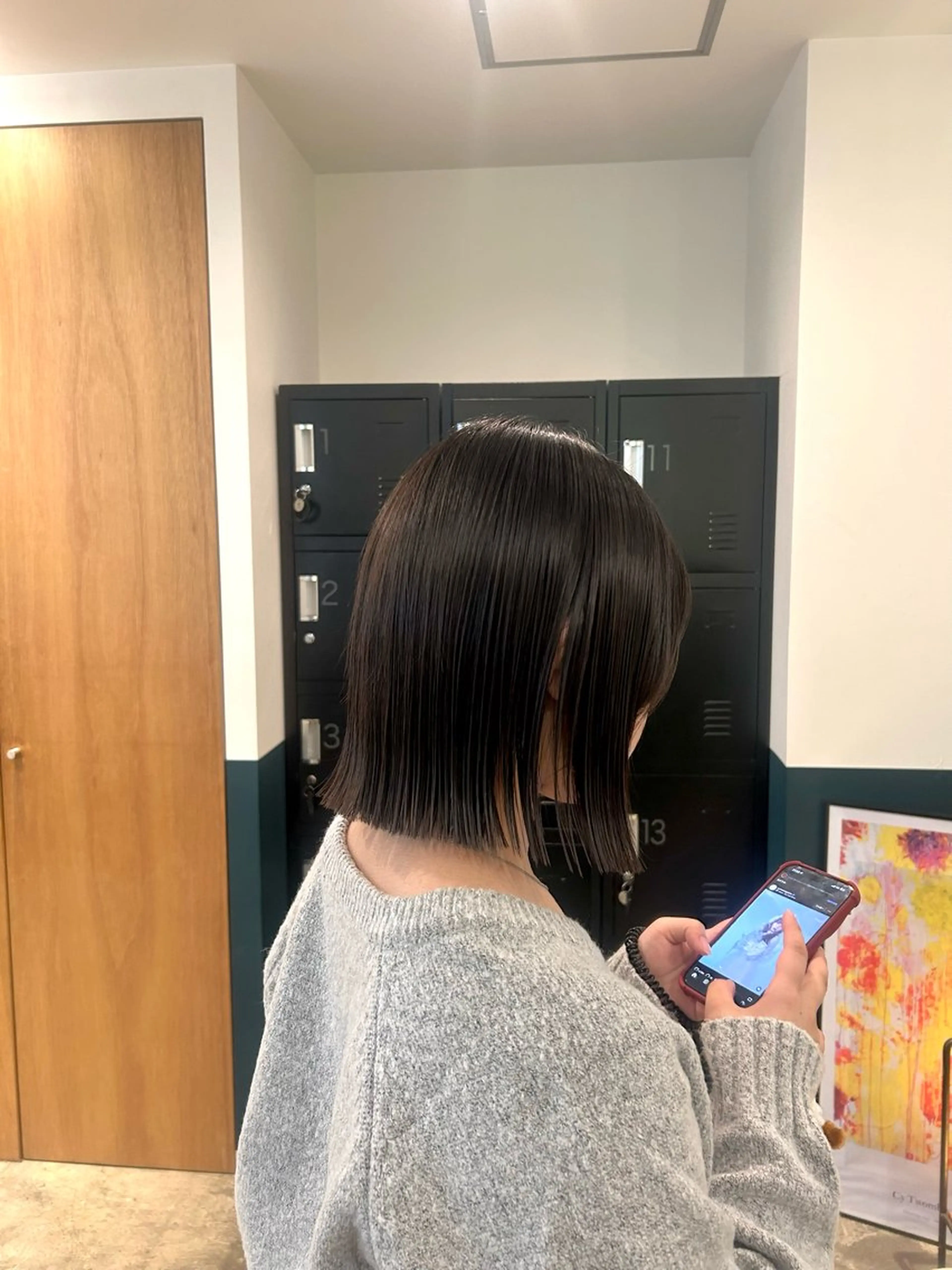 ミディアム 大川 麻尋のヘアスタイル