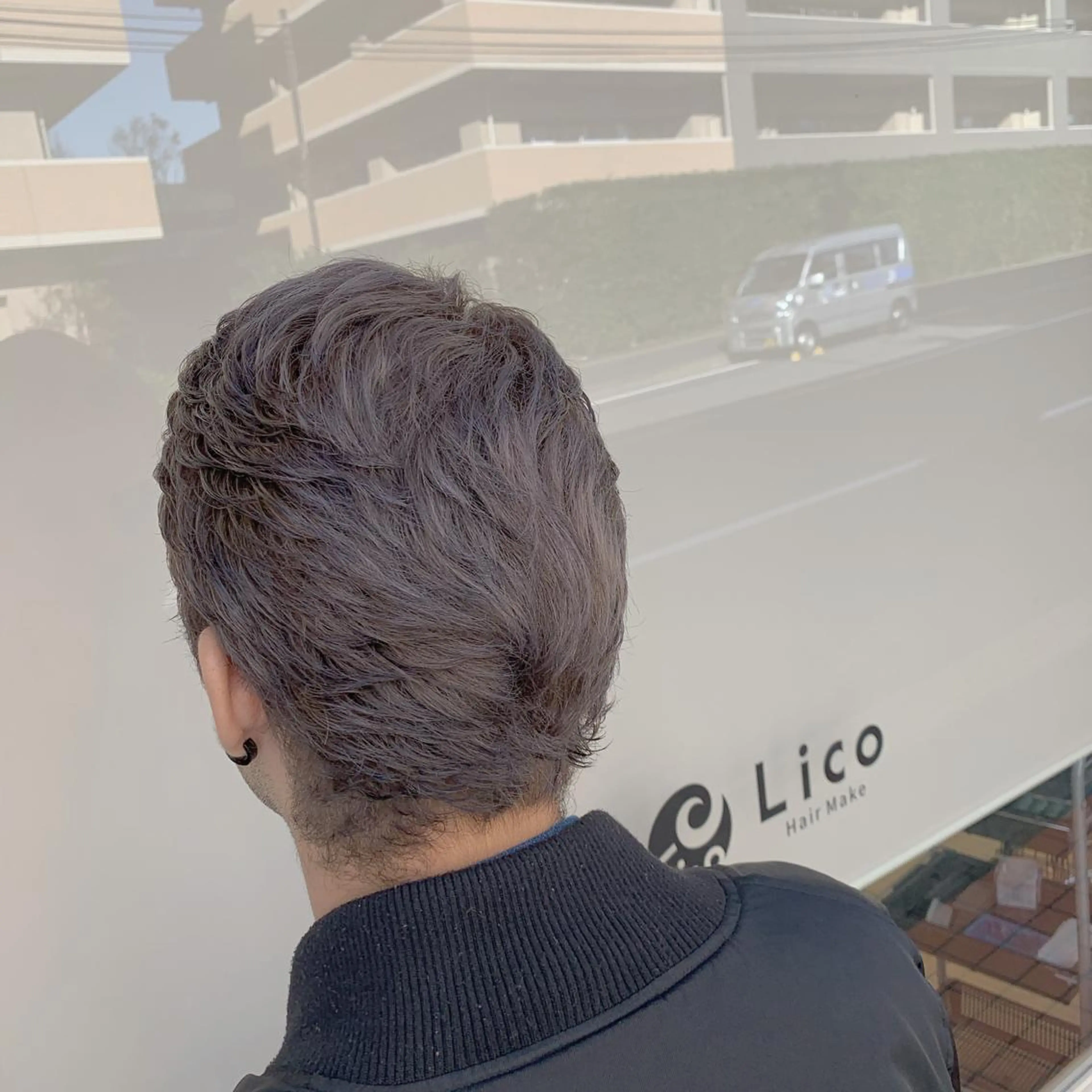 カラー メンズ 似合わせカラー/艶 髪質改善/ヨシザキのヘアスタイル