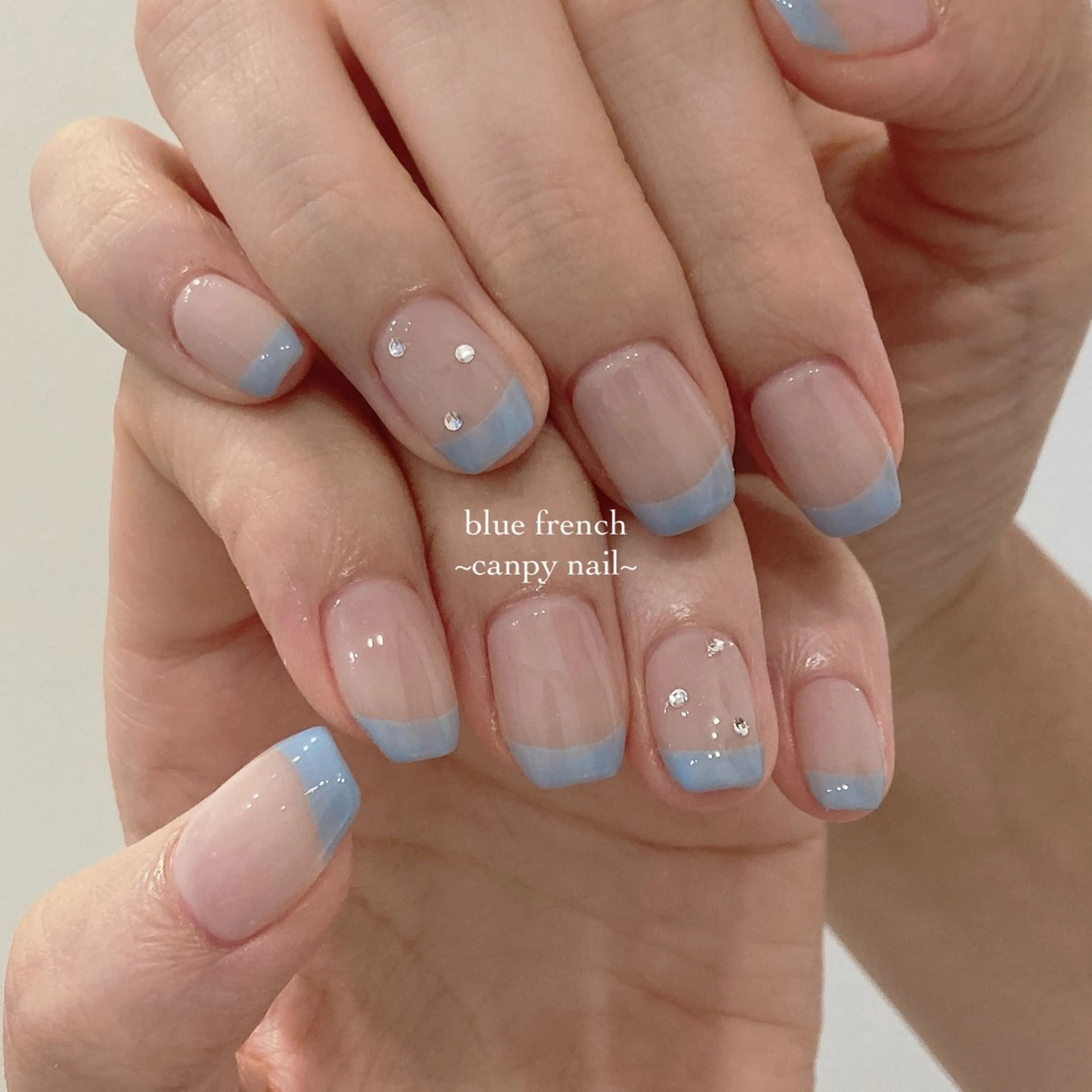 ネイル ハンドネイル 韓国ネイル/ワンホン ネイル🎀表参道3分のネイルデザイン