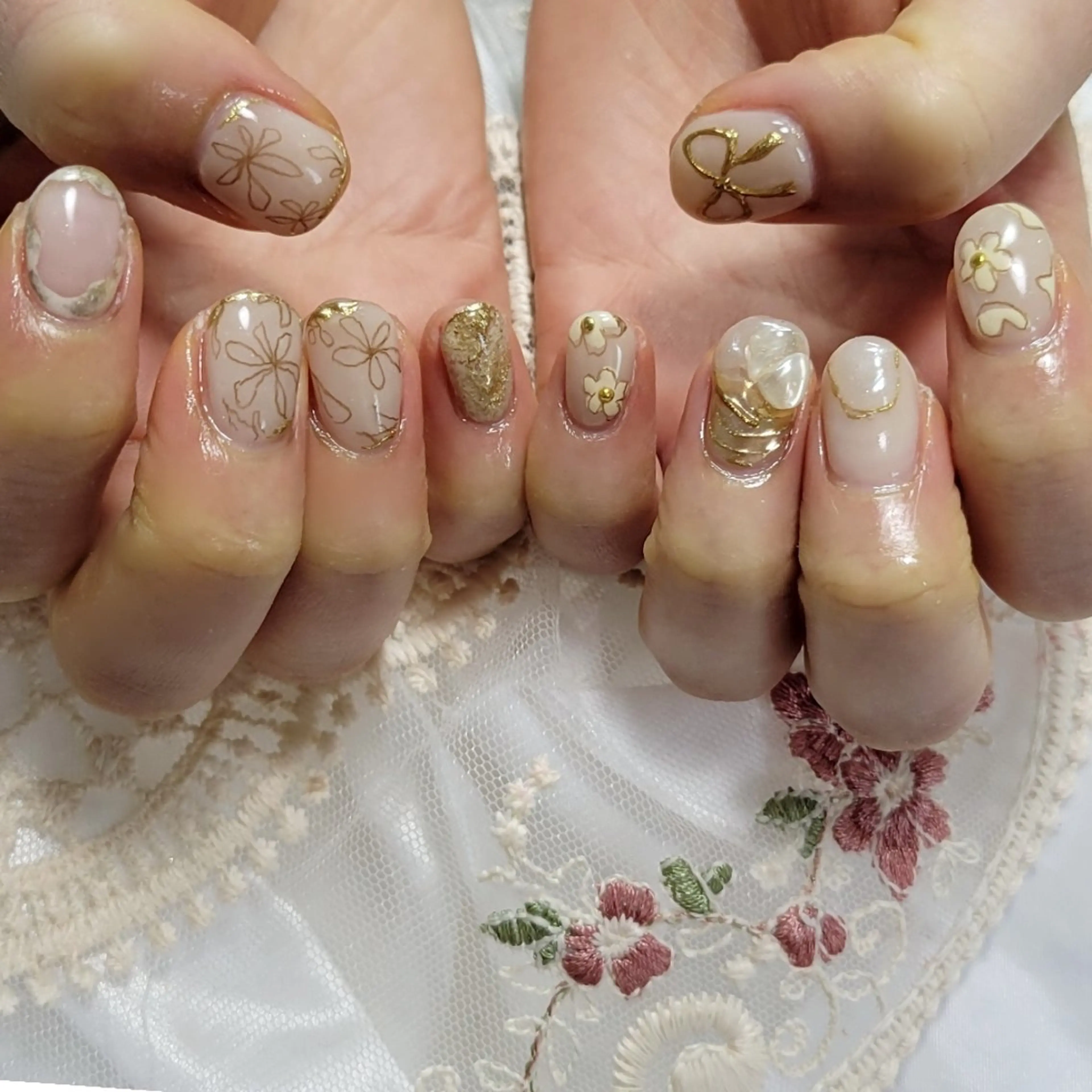 ネイル ハンドネイル ネイルサロンほっこり kanaのネイルデザイン