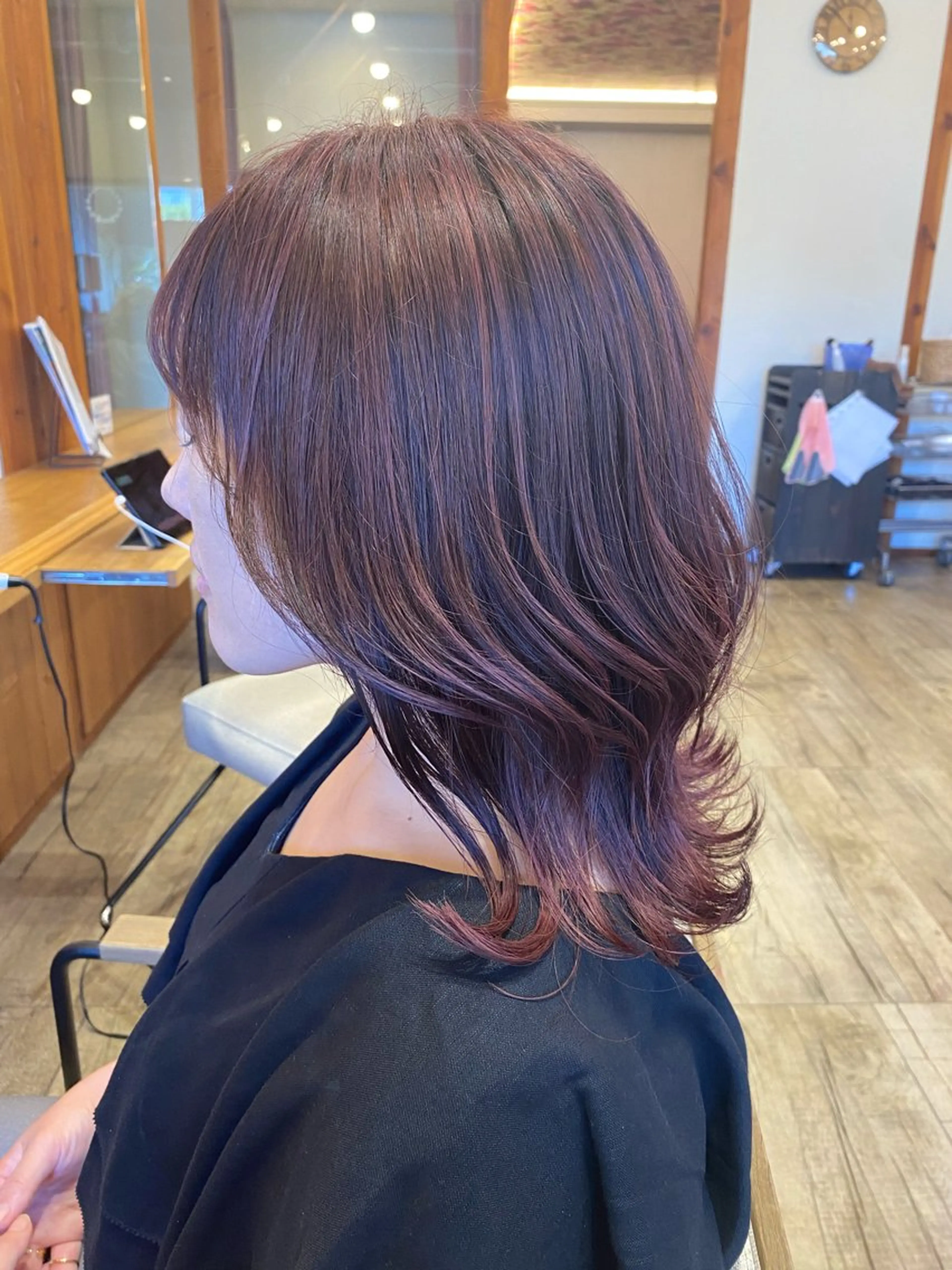 ミディアム カラー 【髪質改善美容師】 KAITOのヘアスタイル