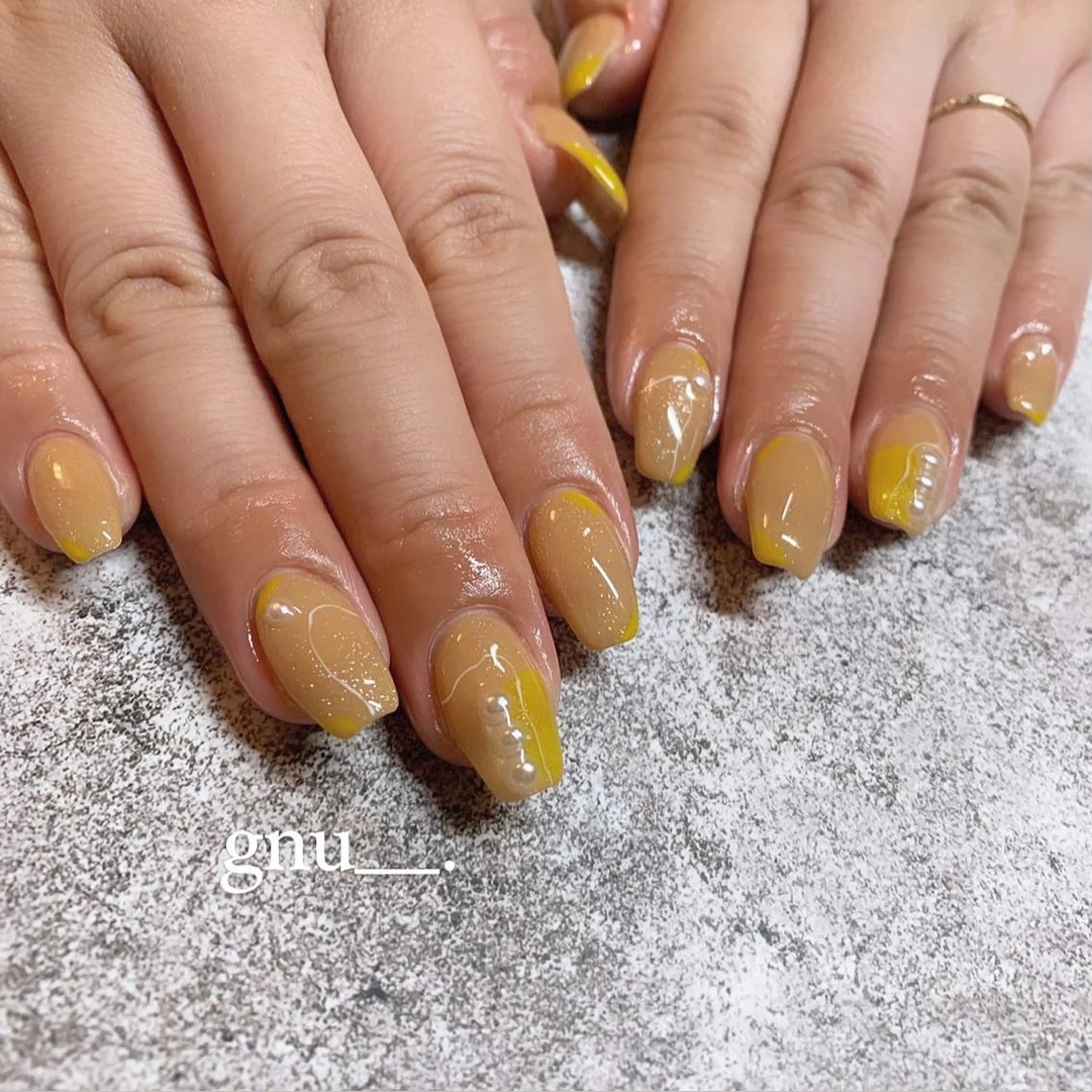 ネイル ハンドネイル gnu__. nailのネイルデザイン