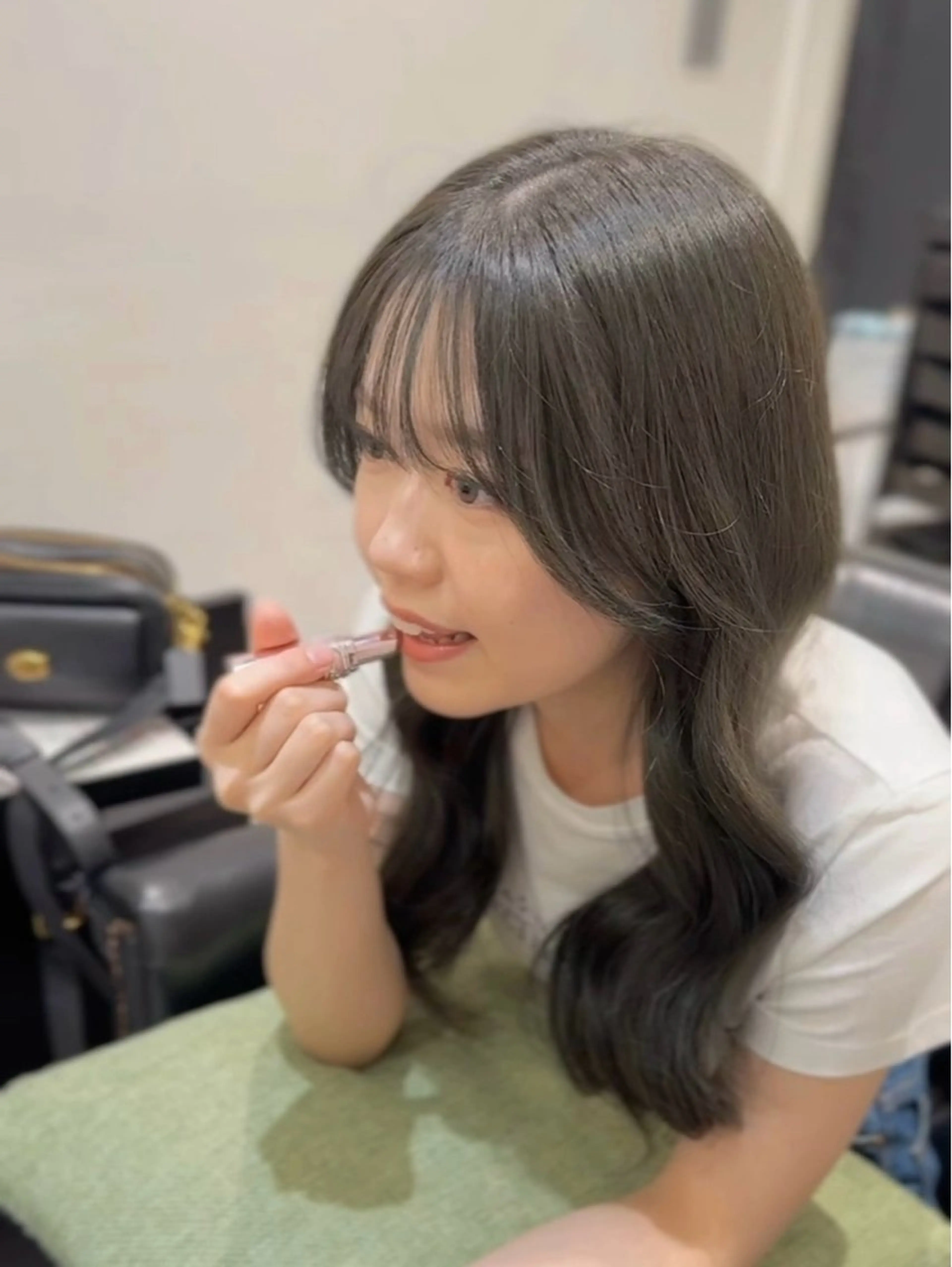 ロング カラー カット ヘアカラー トリートメント 韓国風スタイル 北田陸斗のヘアスタイル