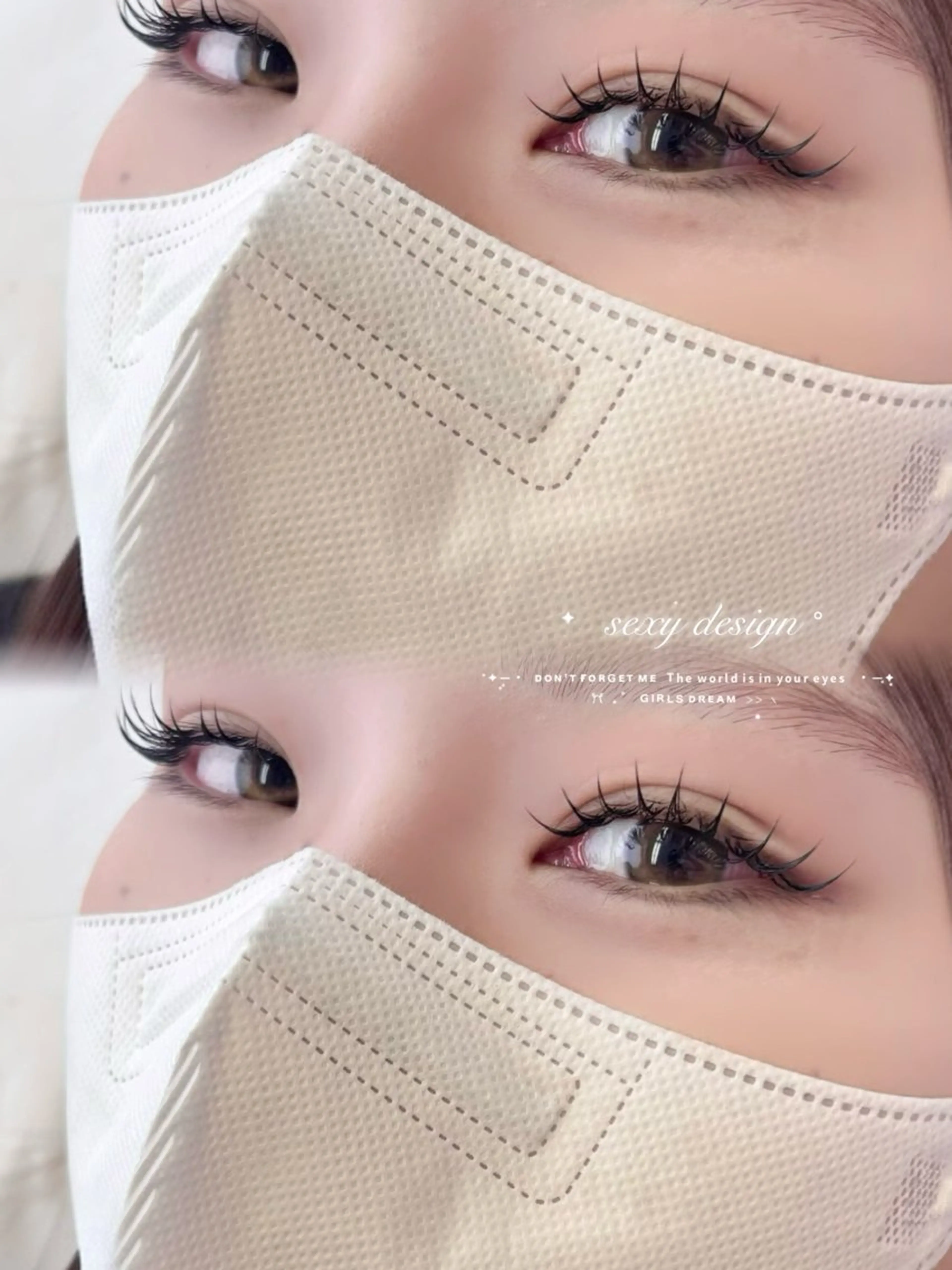 マツエク・マツパ eye＋nano所属・韓国風束感まつ毛🩵 Nozomiの眉毛・アイブロウイメージ