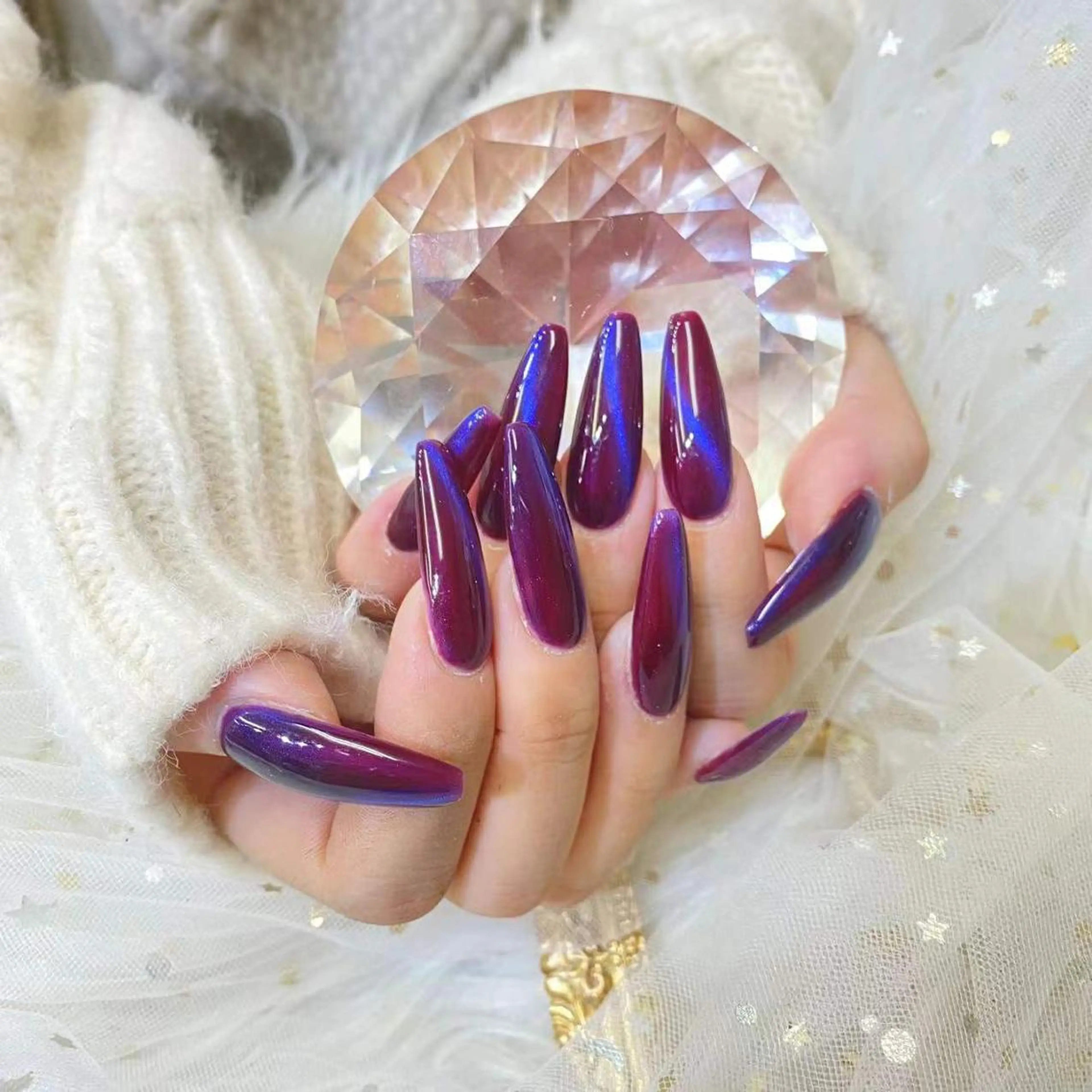 ネイル ハンドネイル Queens マオのネイルデザイン