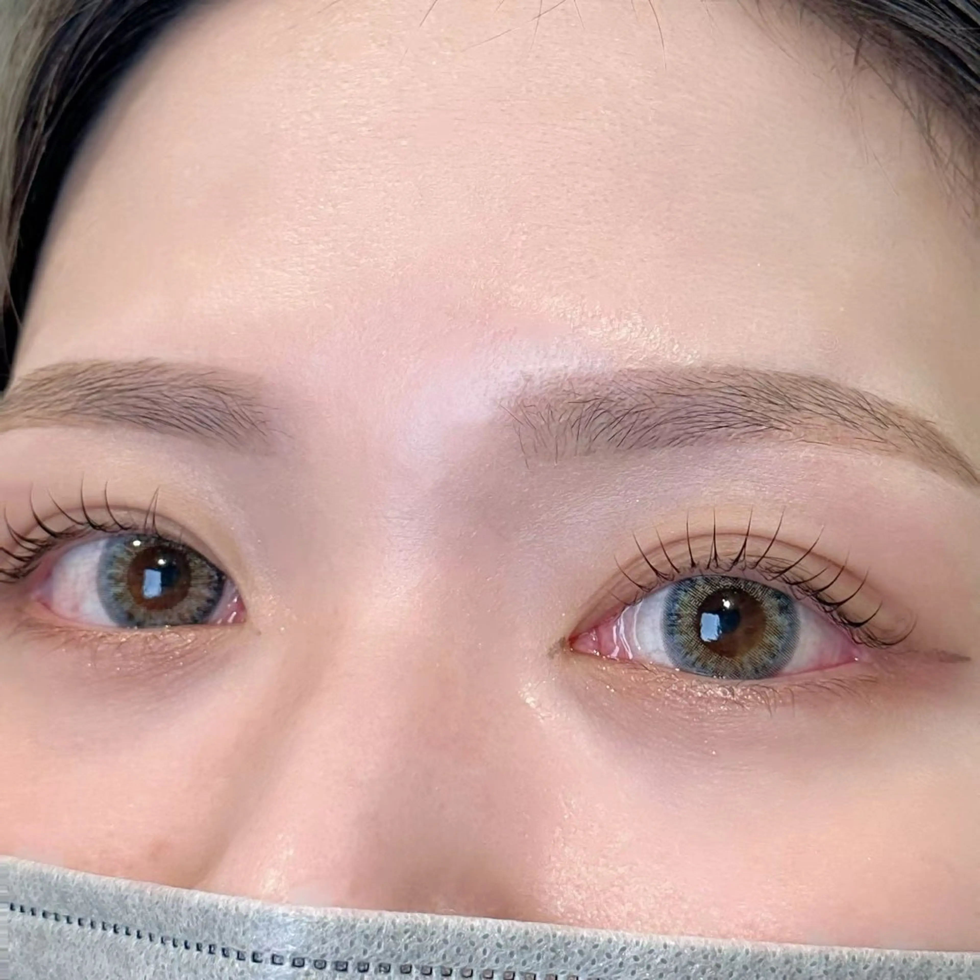 🩷眉毛ワックス＋まつ毛パーマ【集中補習ケア付き】モデル🩷¥3500(現金のみ・お釣りのない様にお願いいたします)の写真