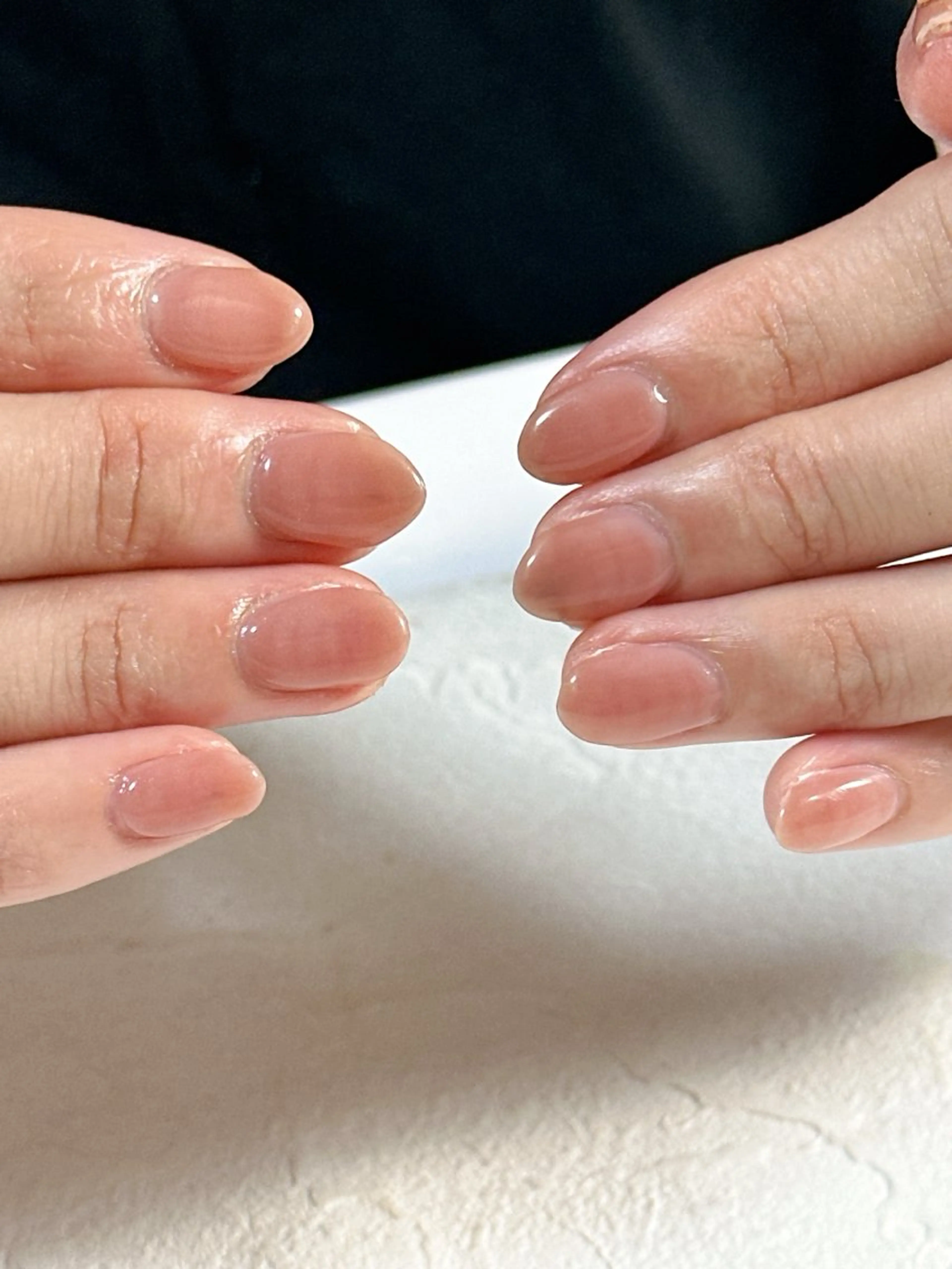 ネイル オーロラネイル フットネイル フレンチネイル ジェルネイル マグネットネイル kiki nail たまプラーザのネイルデザイン