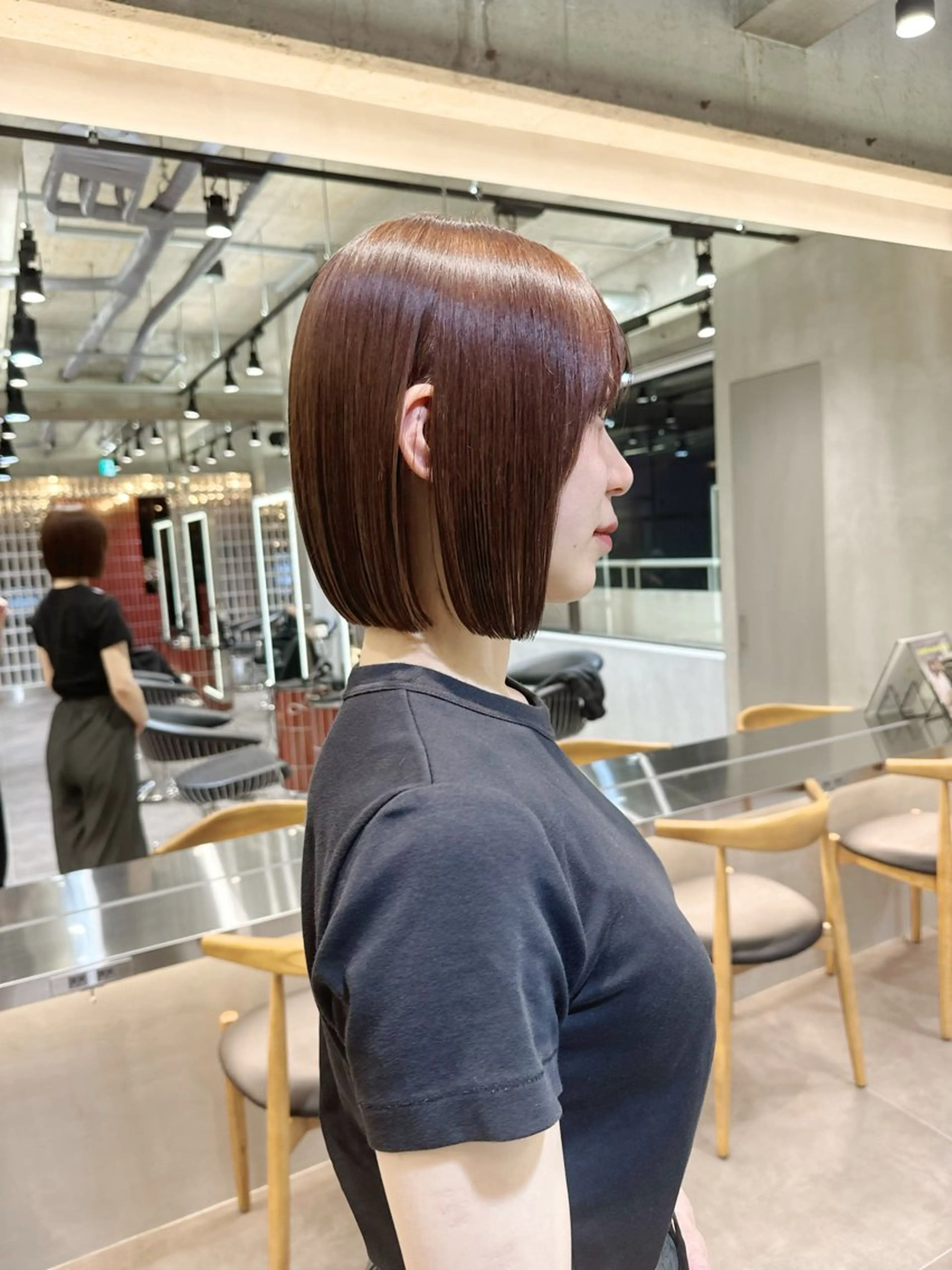 ショート ボブ カット ヘアカラー トリートメント ヘアセット 360°キレイな ショートカットのヘアスタイル