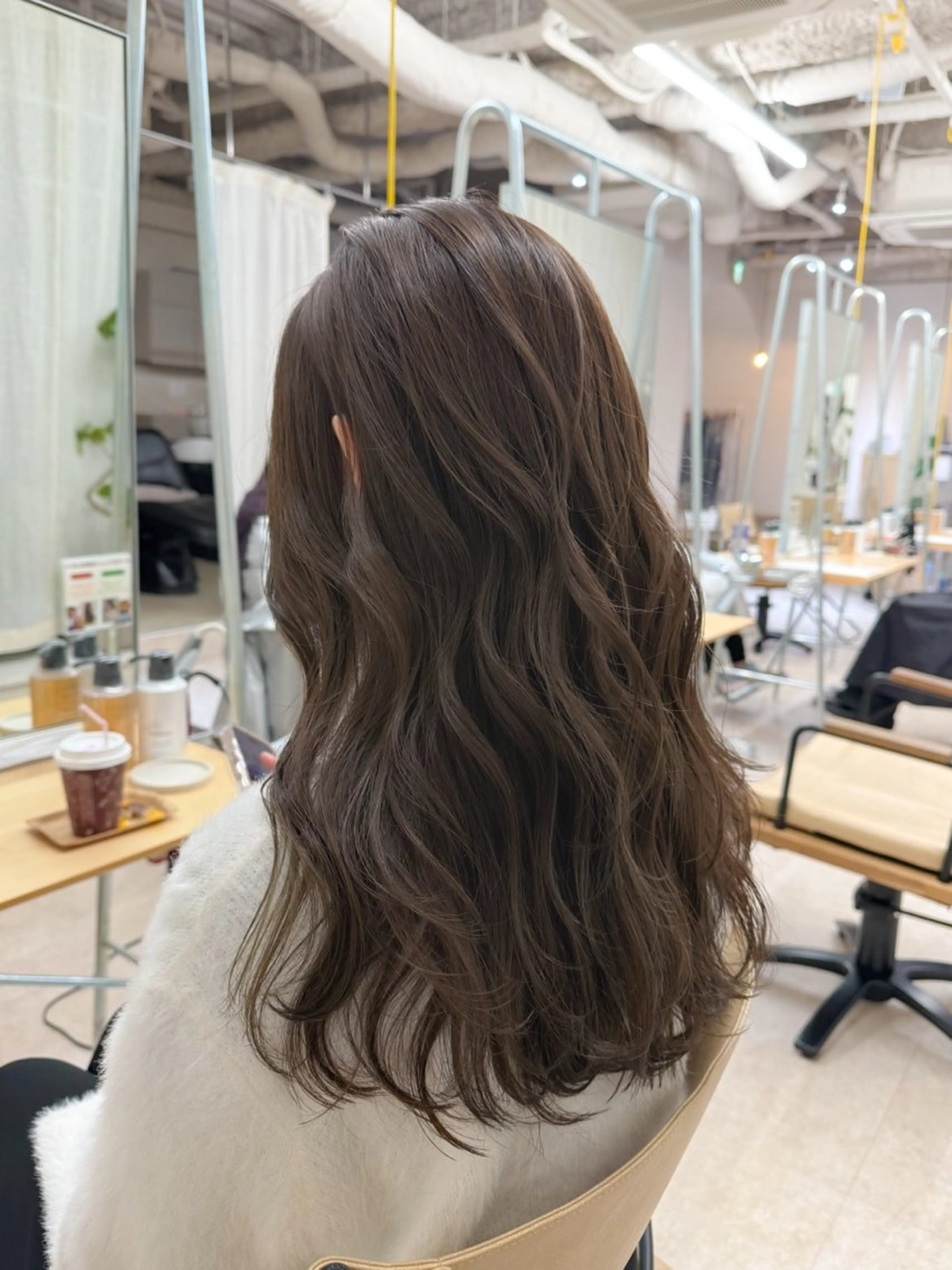 ロング カラー ヘアカラー トリートメント 透明感カラー ブリーチ/ 大村勇人のヘアスタイル