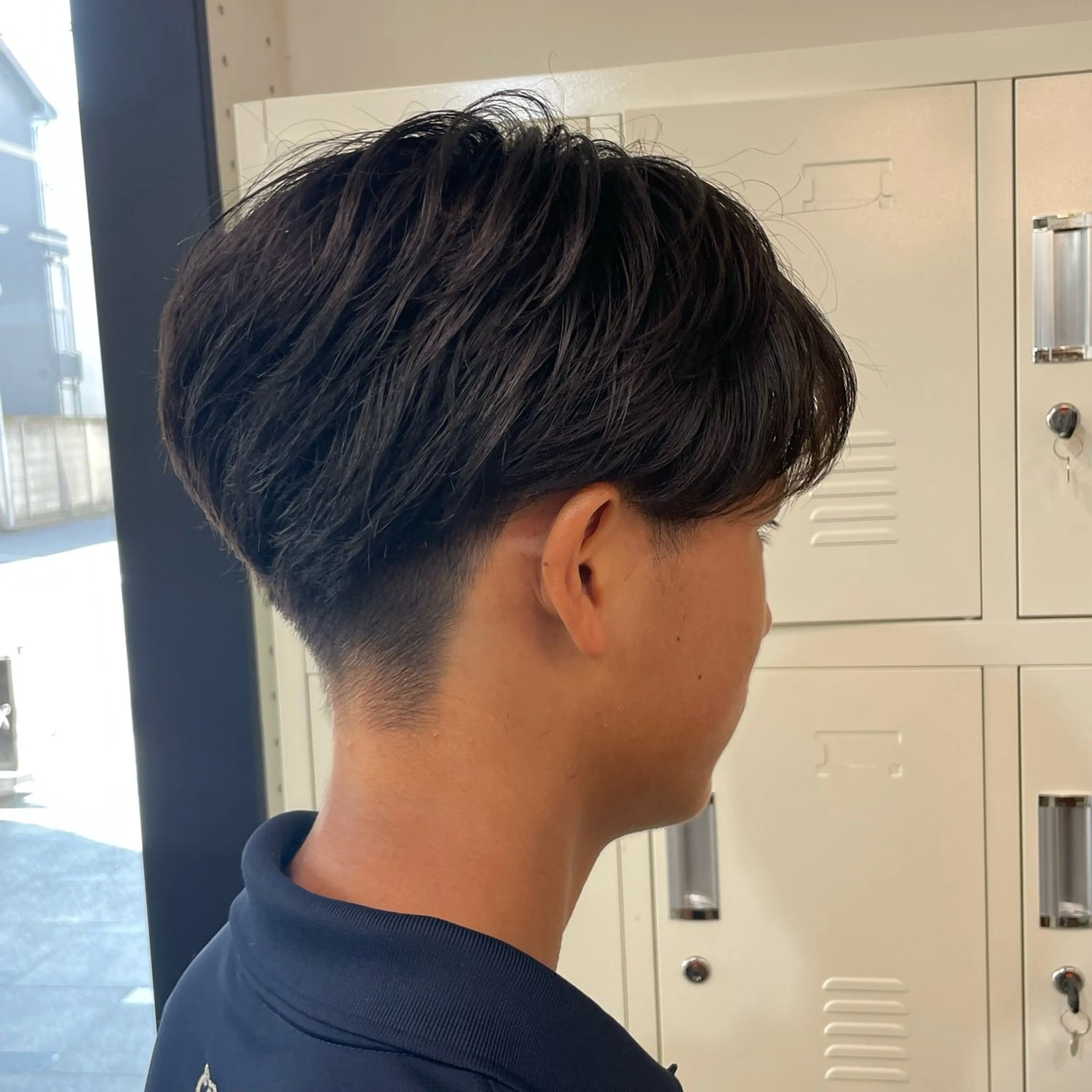 メンズ センターパート 学生（メンズ向け） カット ヘッドスパ 🌀メンズパーマ/ ケアパーマ🌀啓真のヘアスタイル