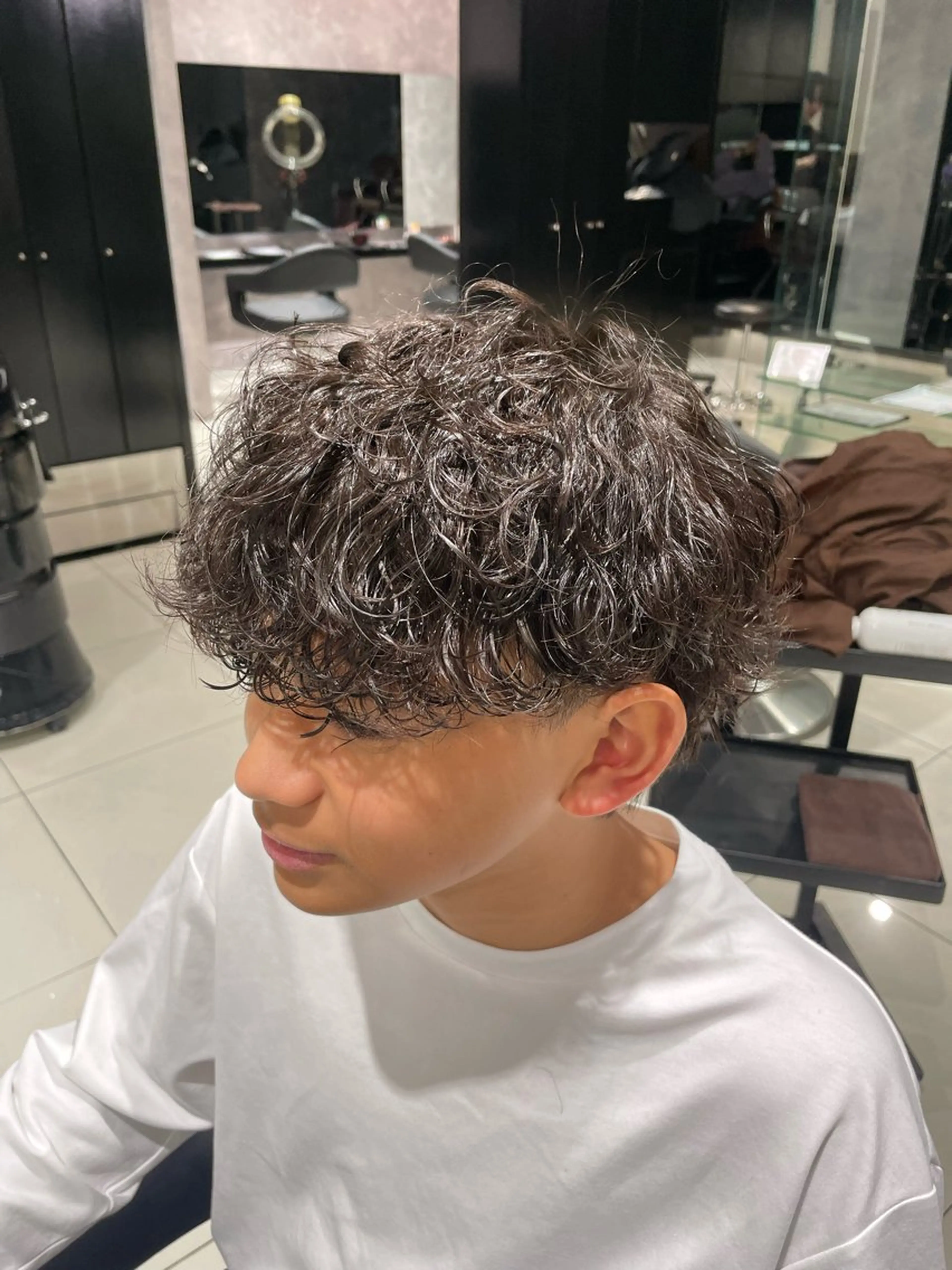 マンツーマン施術✂️【平日限定】大人気🔥カット＋ツイストスパイラルor波巻きパーマ＋5stepトリートメント集中ケアの写真