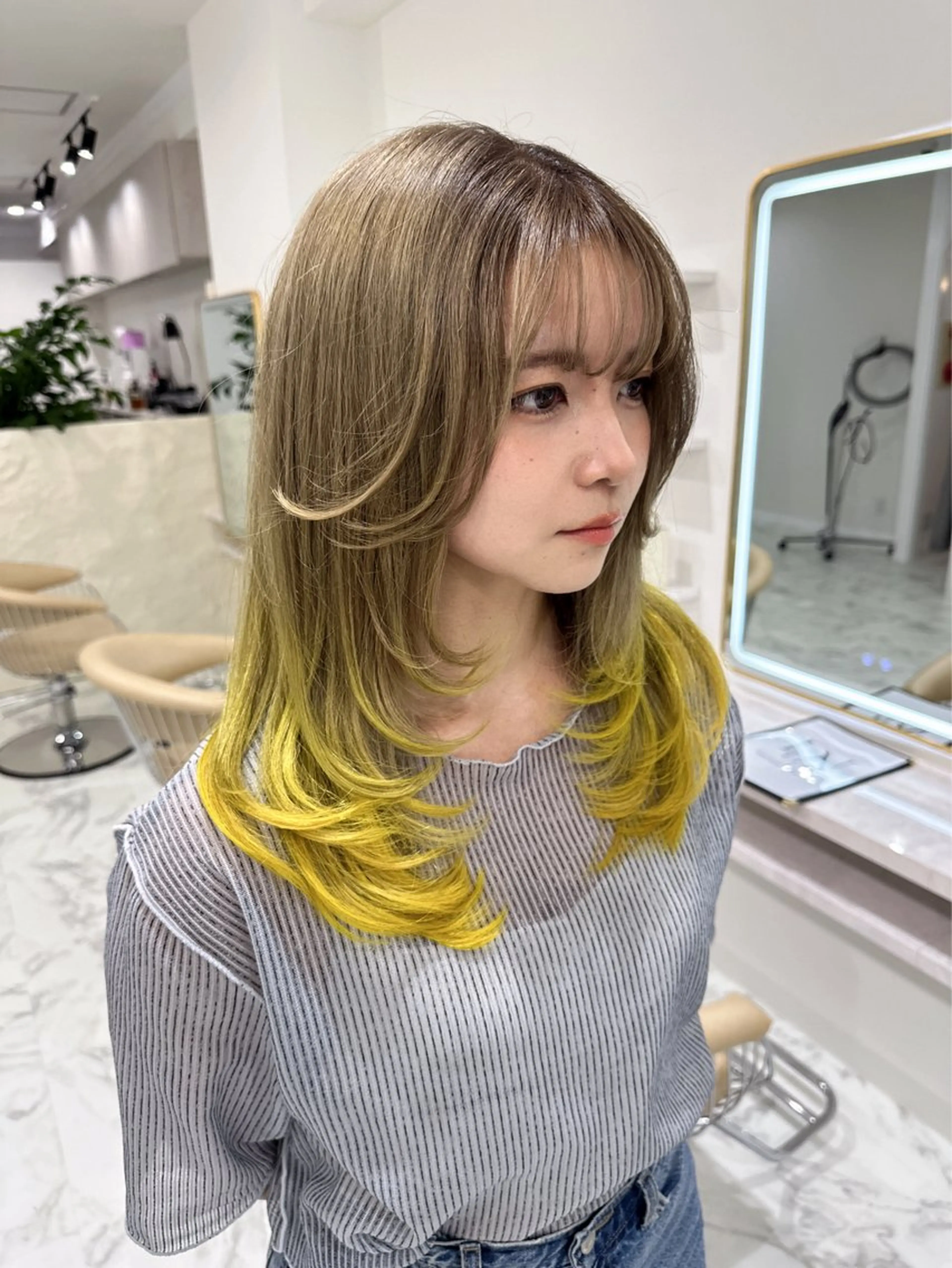 Wカラー+ケラチントtrの写真