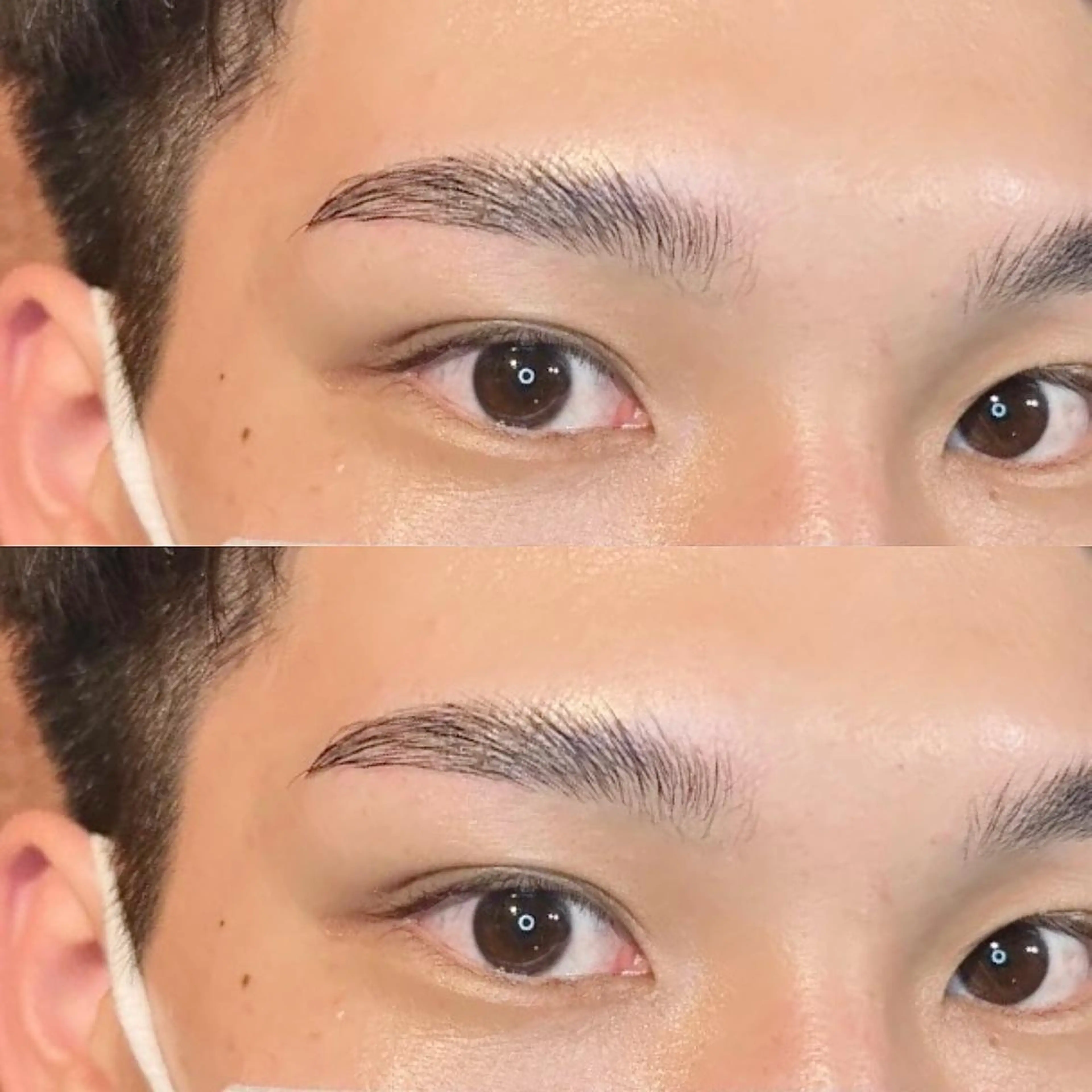 メンズ アイブロウ ワックス脱毛 眉カット その他(アイブロウ) brow art 上野 / 吉橋のマツエク・マツパデザイン