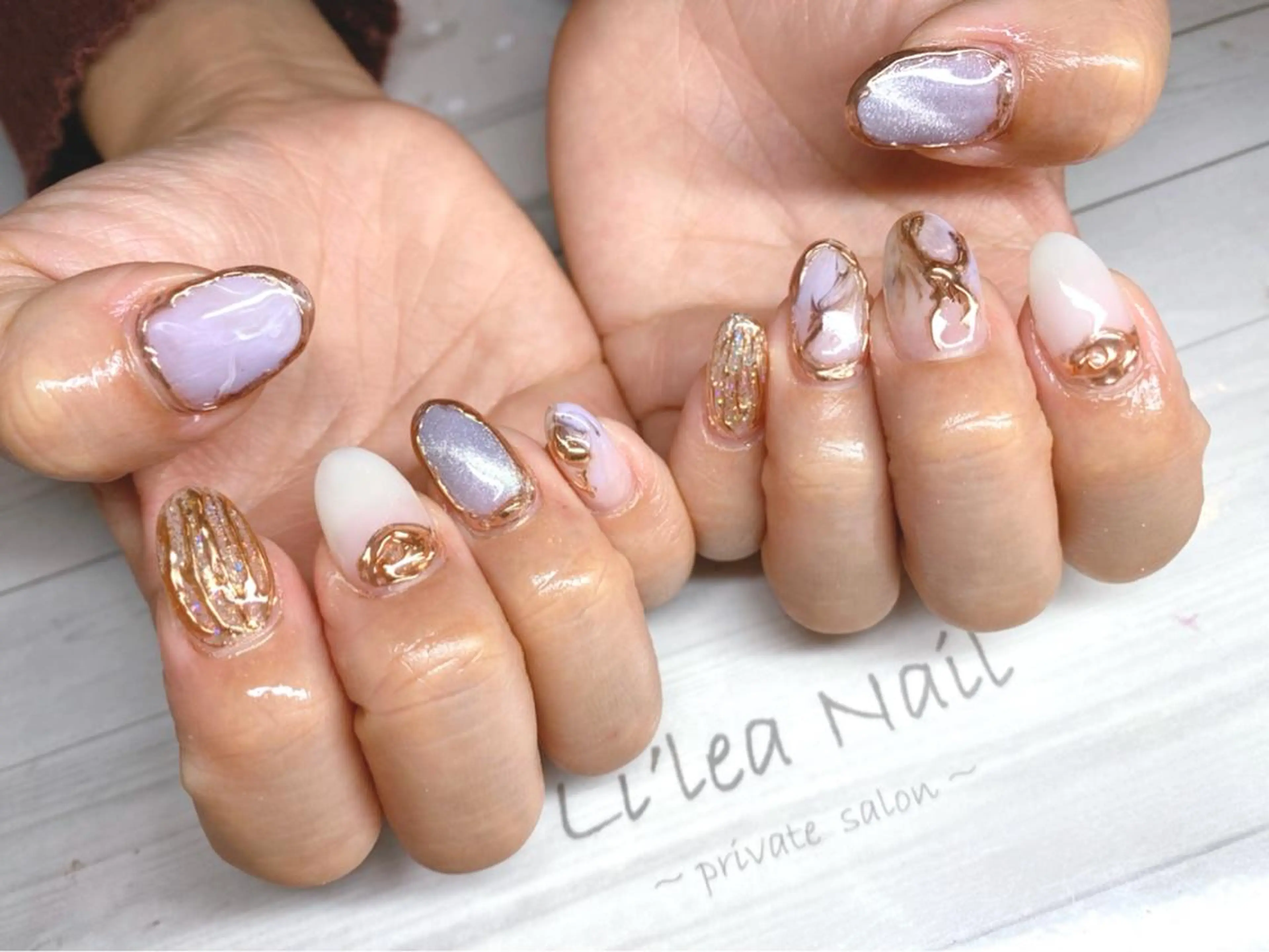 ネイル Li'leaNail AINAのネイルデザイン