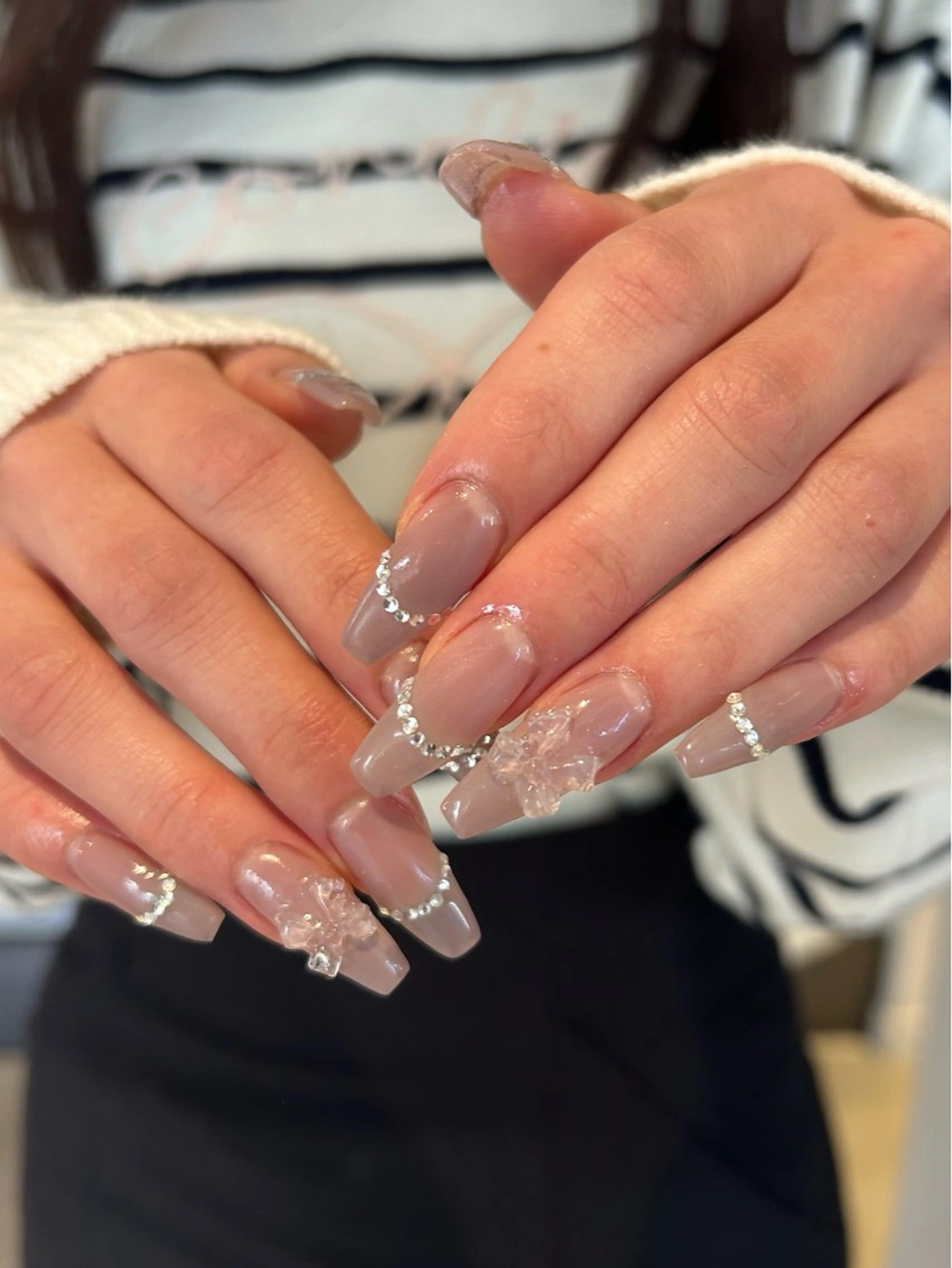 ネイル SEINA_ NAIL🐈‍⬛💗のネイルデザイン