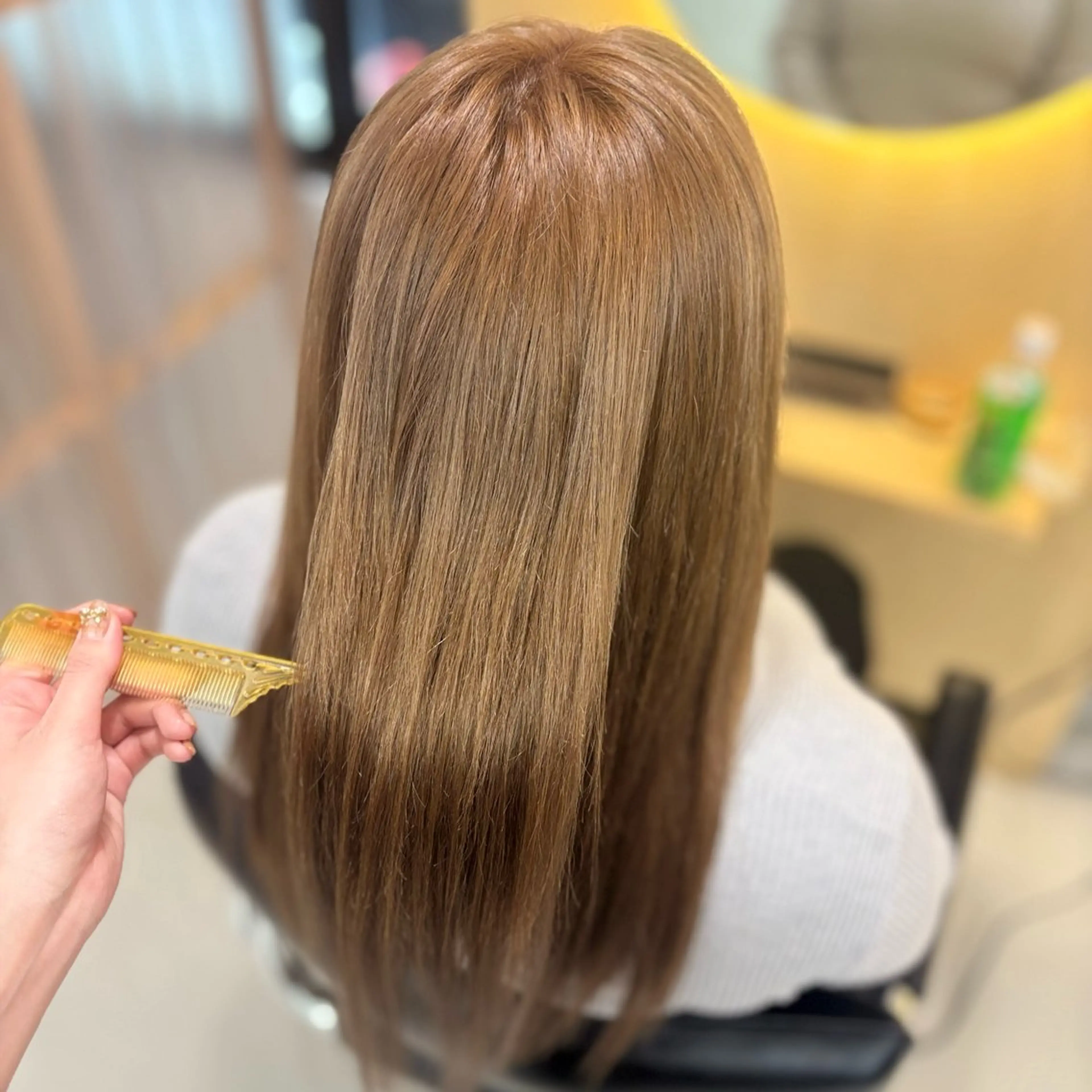 カラー ヘアカラー elk YURINA🧸のヘアスタイル