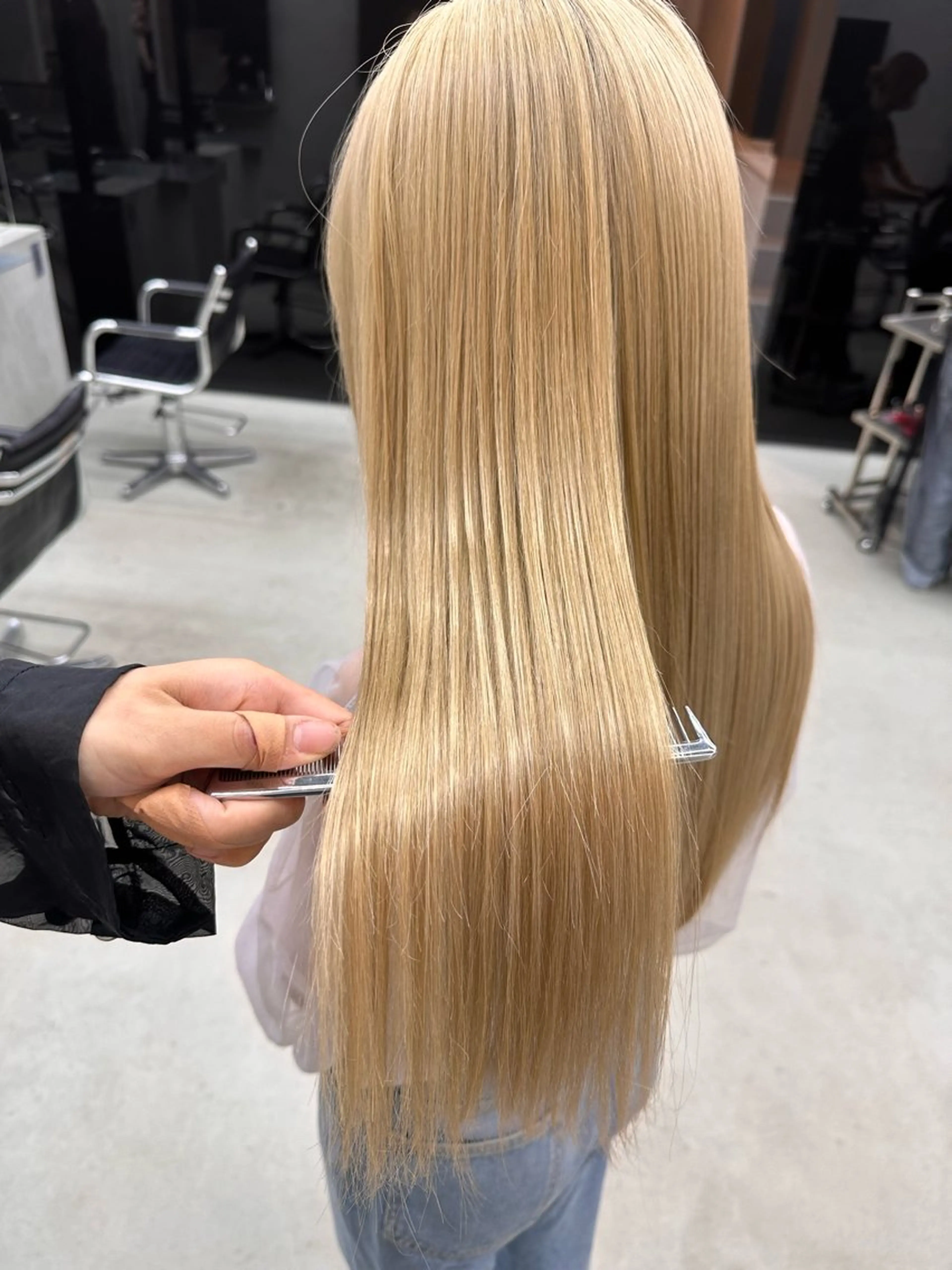 【理想の艶髪へ】カット+髪質改善トリートメントの写真